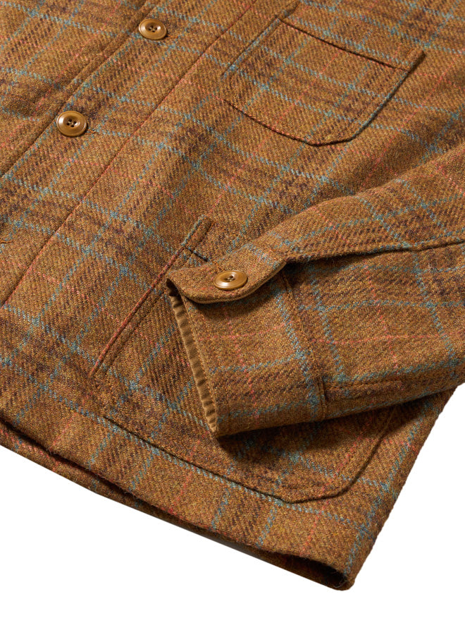 Seneca Woollen Check Short Work Jacket