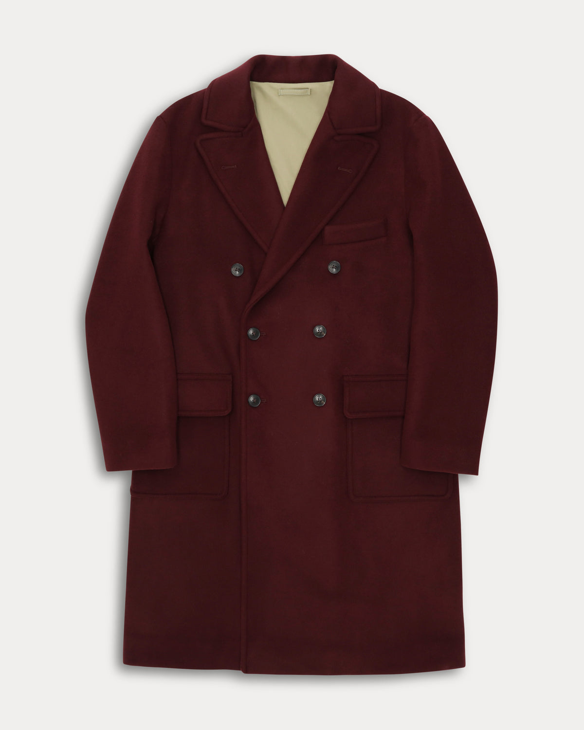 Serwilliam Cappotto Doppio Petto in Lana