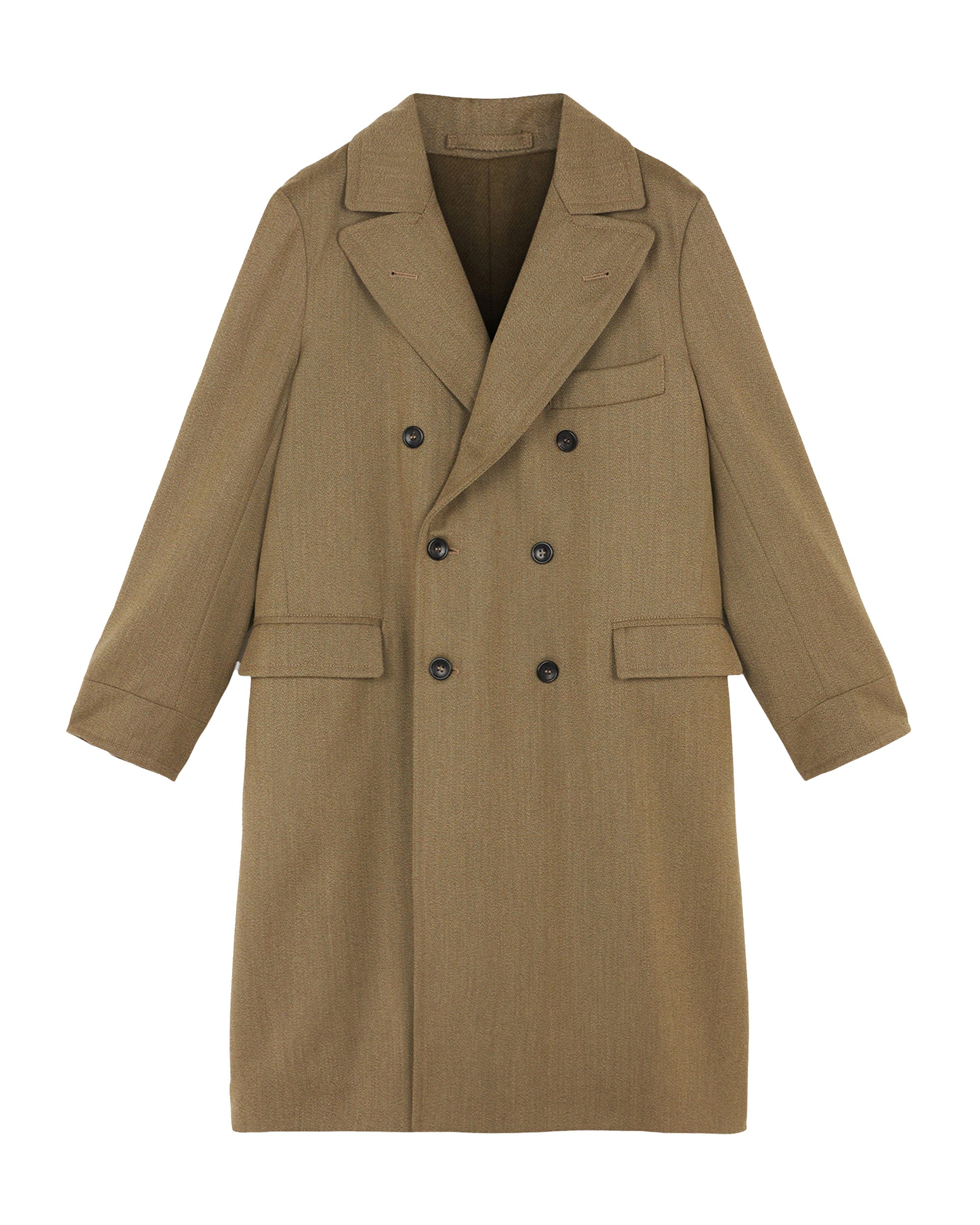 Serwilliam Cappotto Doppio Petto in Lana