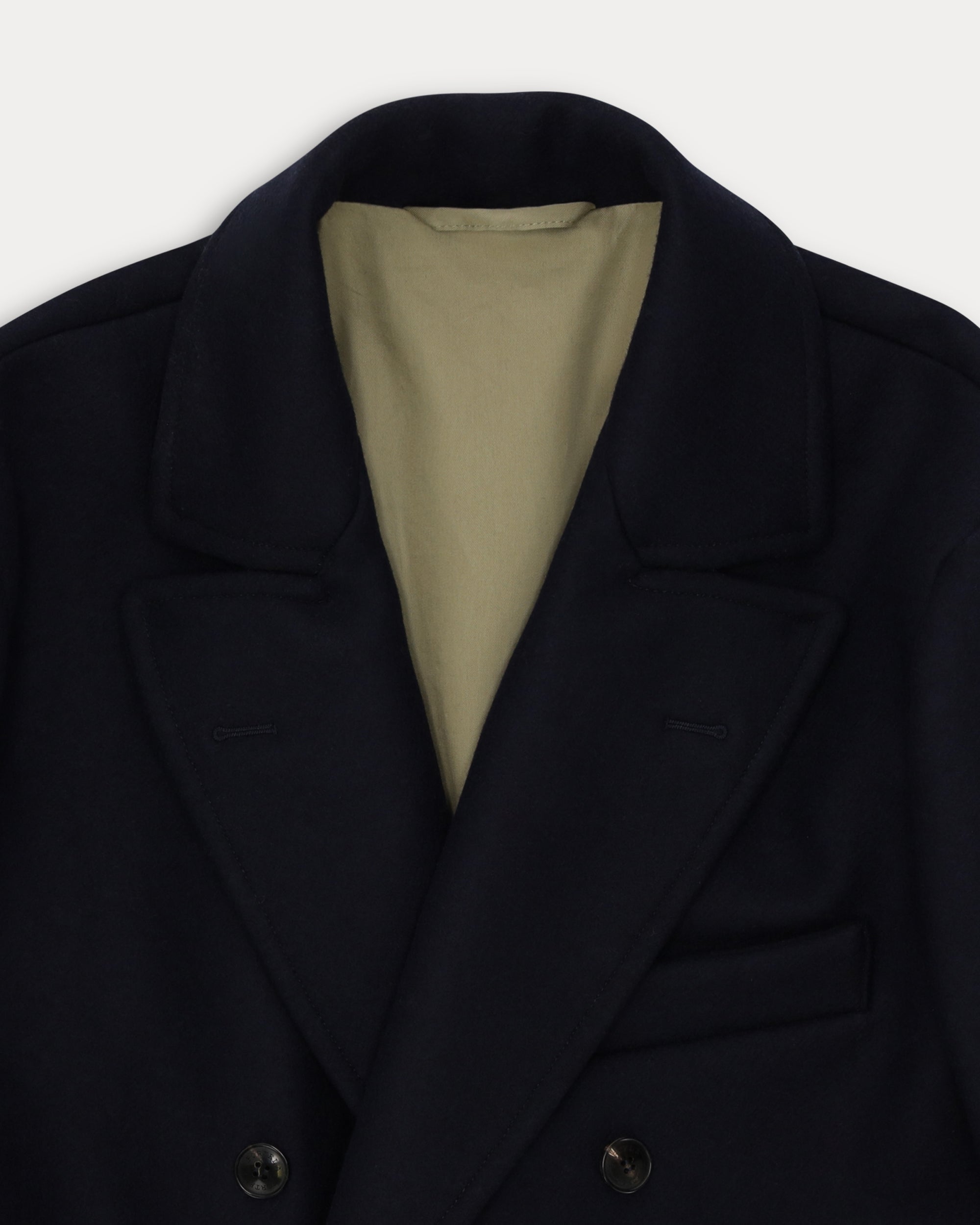 Serwilliam1 Cappotto Doppio Petto in Lana