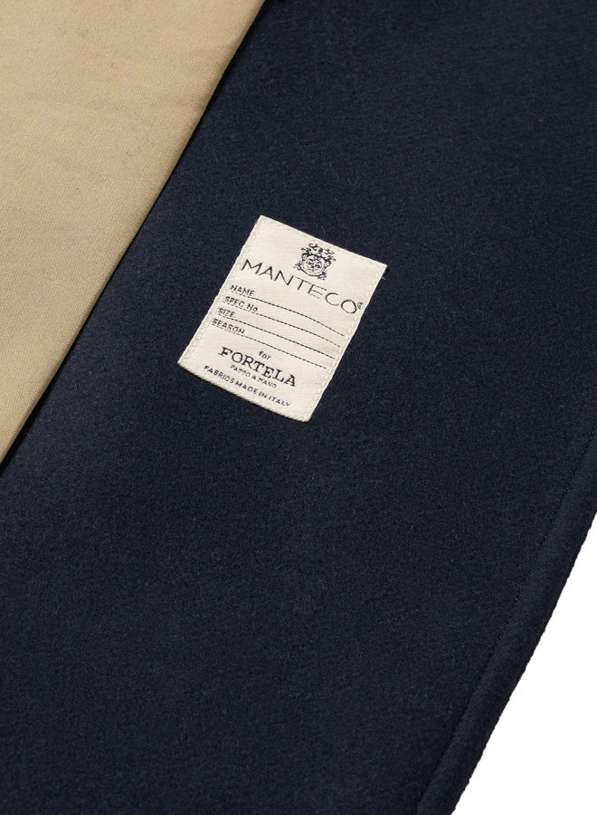 Serwilliam1 Cappotto Doppio Petto in Lana