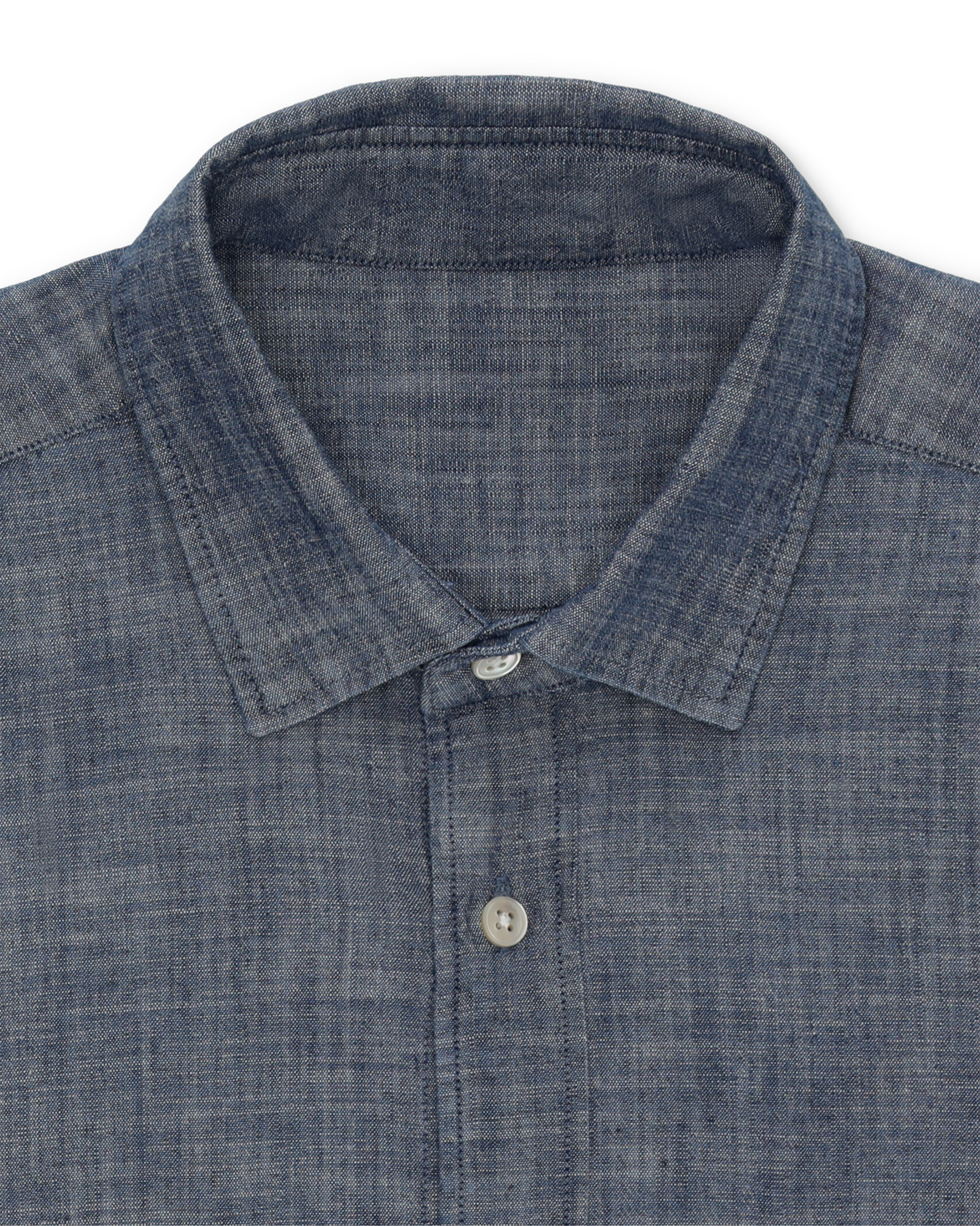 Sheep Camicia In Chambray