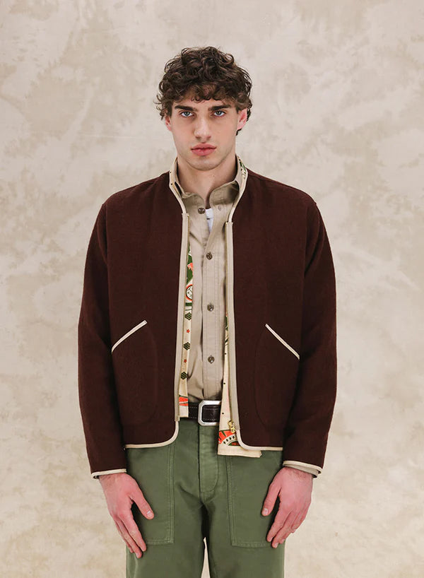 Sherpa Giacca In Lana