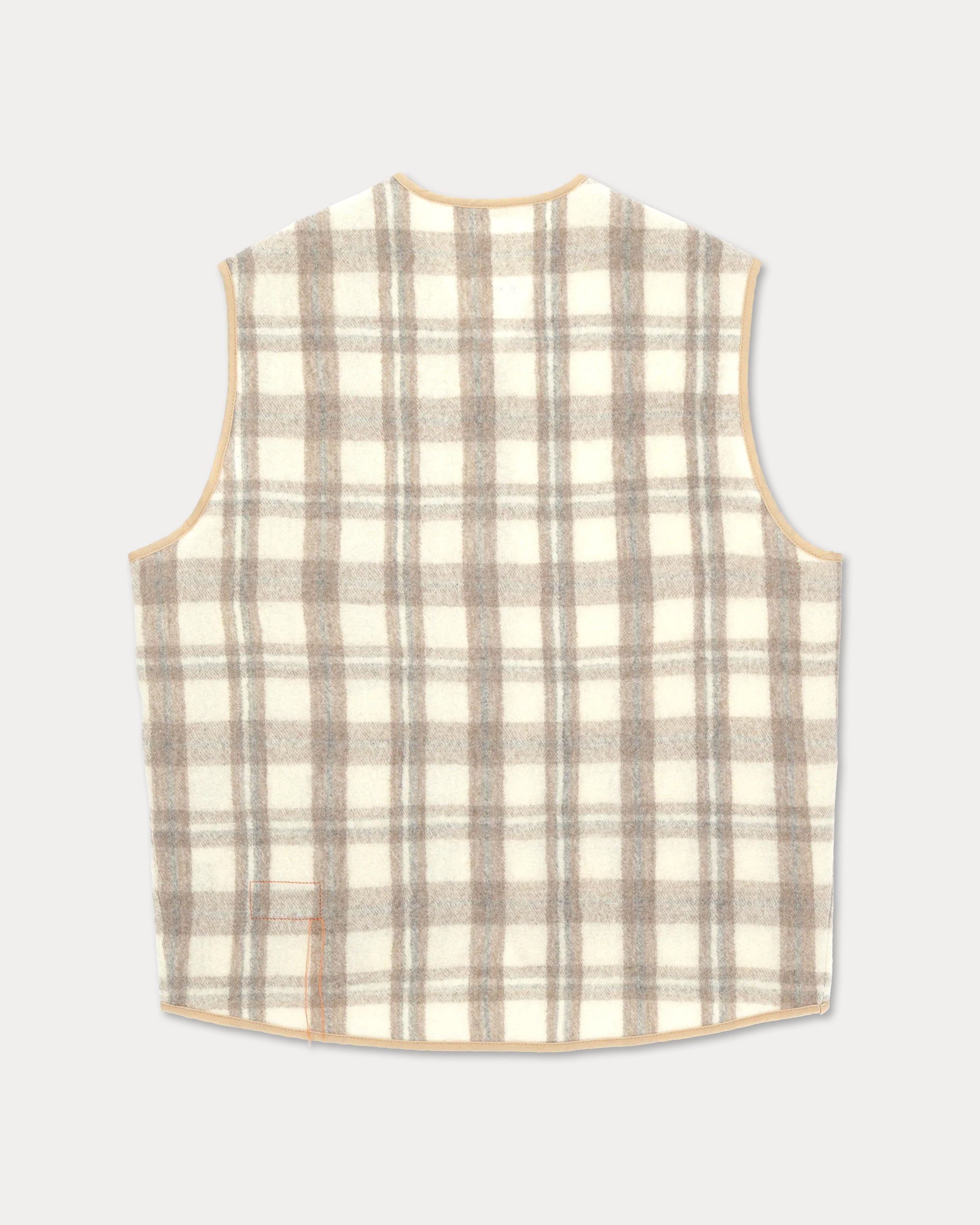 Sherpavest Checkered Wool Vest