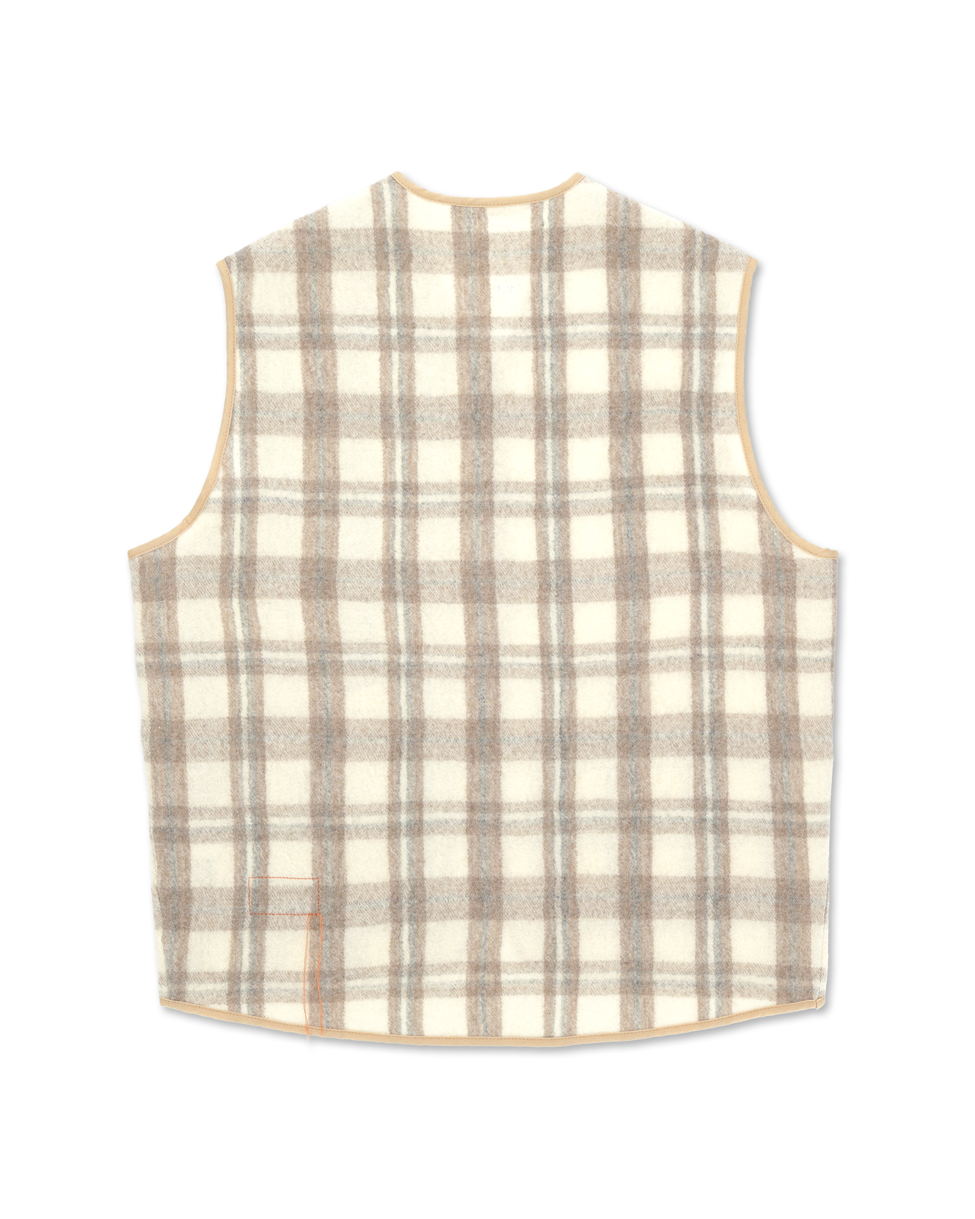 Sherpavest Gilet In Lana A Quadri