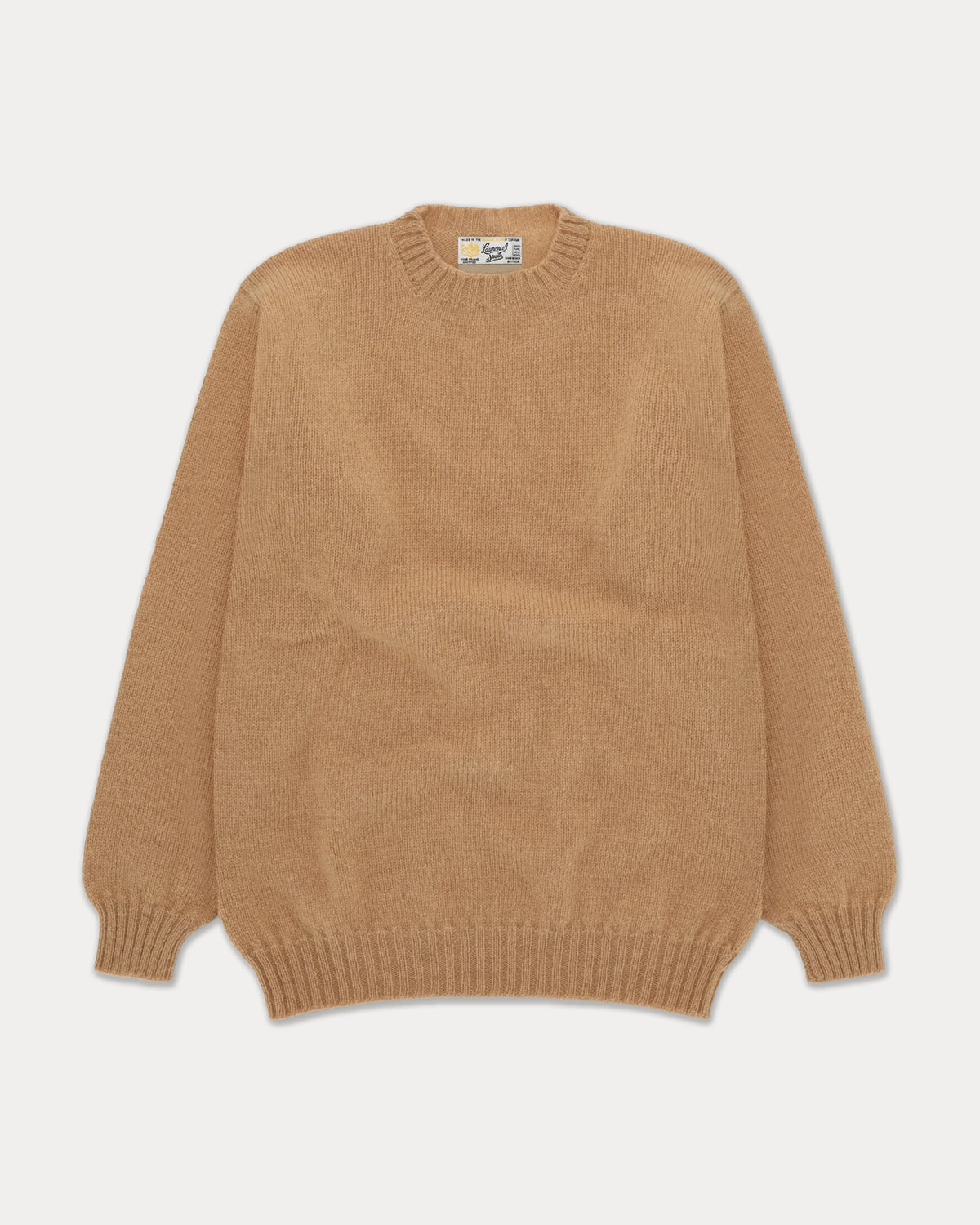 Shetlandcrewneck Wool Sweater