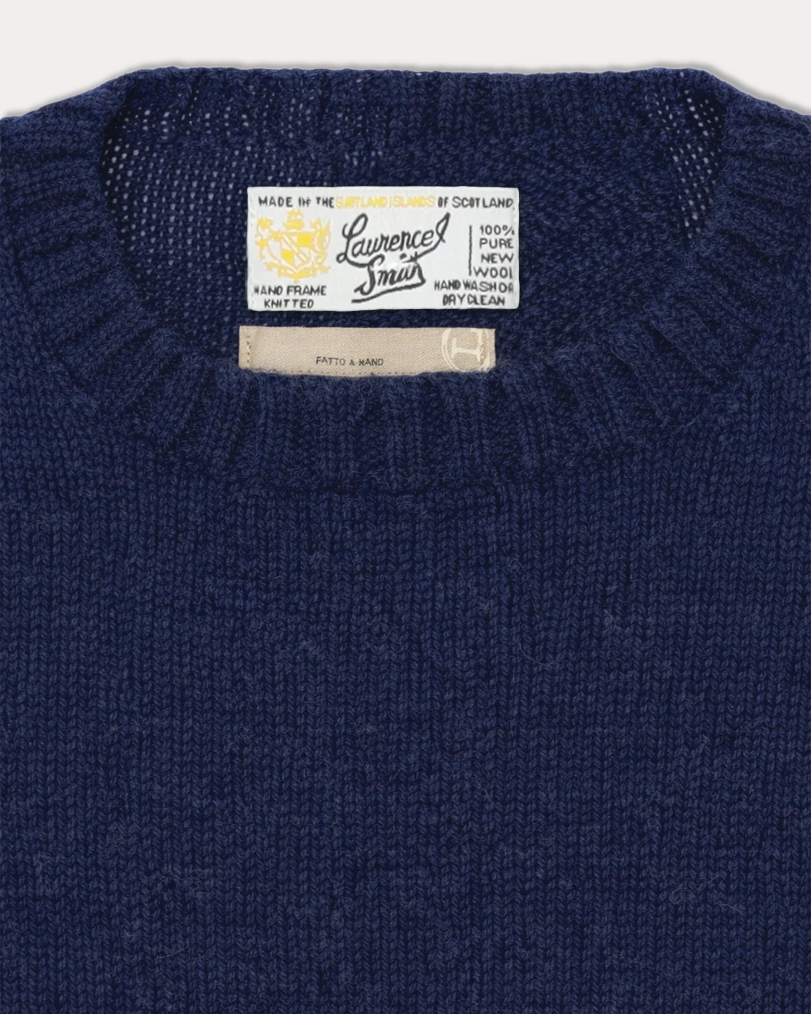 Shetlandcrewneck Maglione Girocollo In Lana