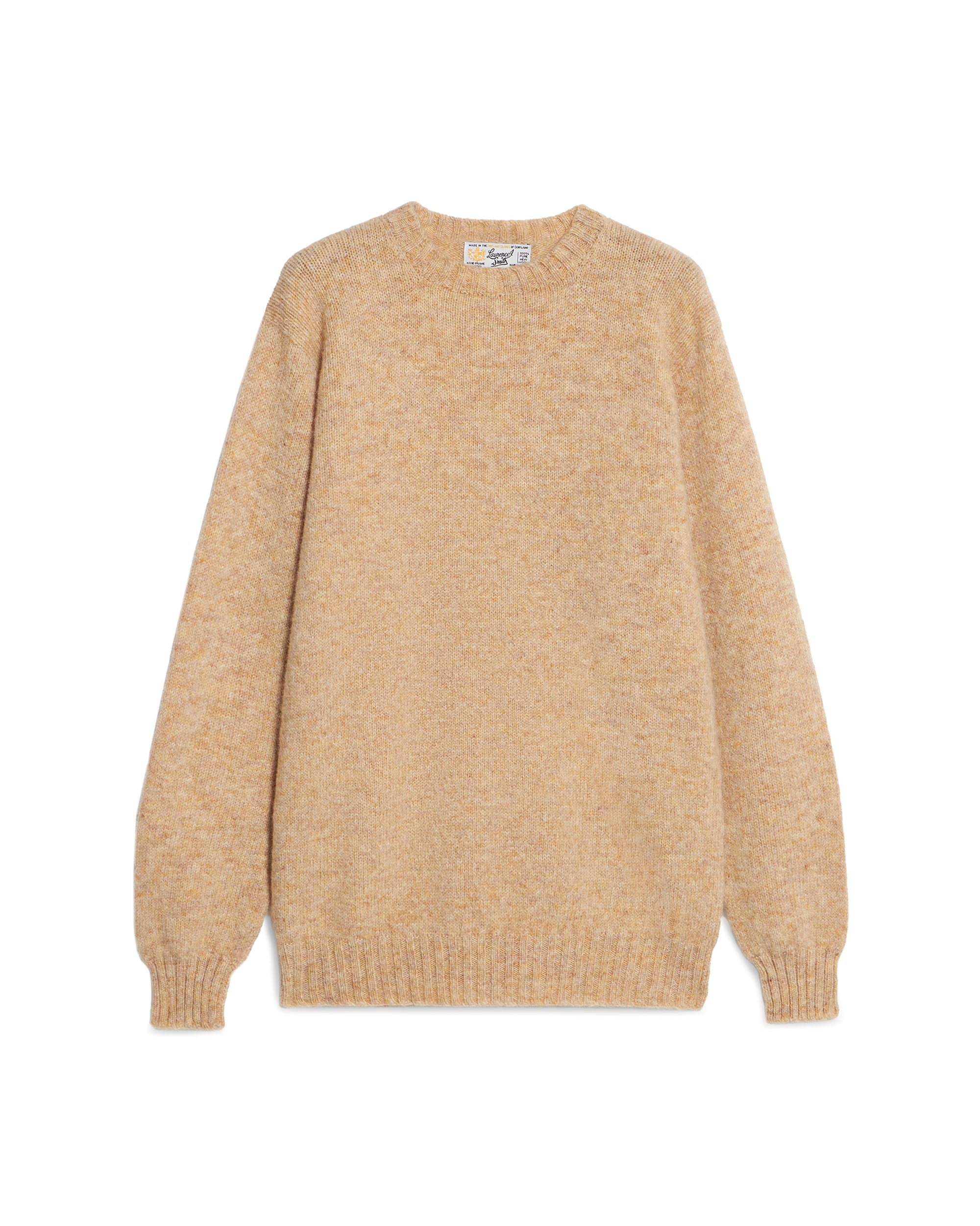 Shetlandcrewneck Maglione Girocollo In Lana