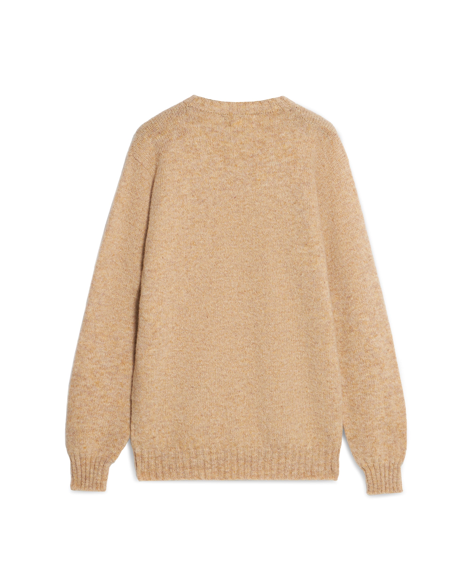 Shetlandcrewneck Maglione Girocollo In Lana