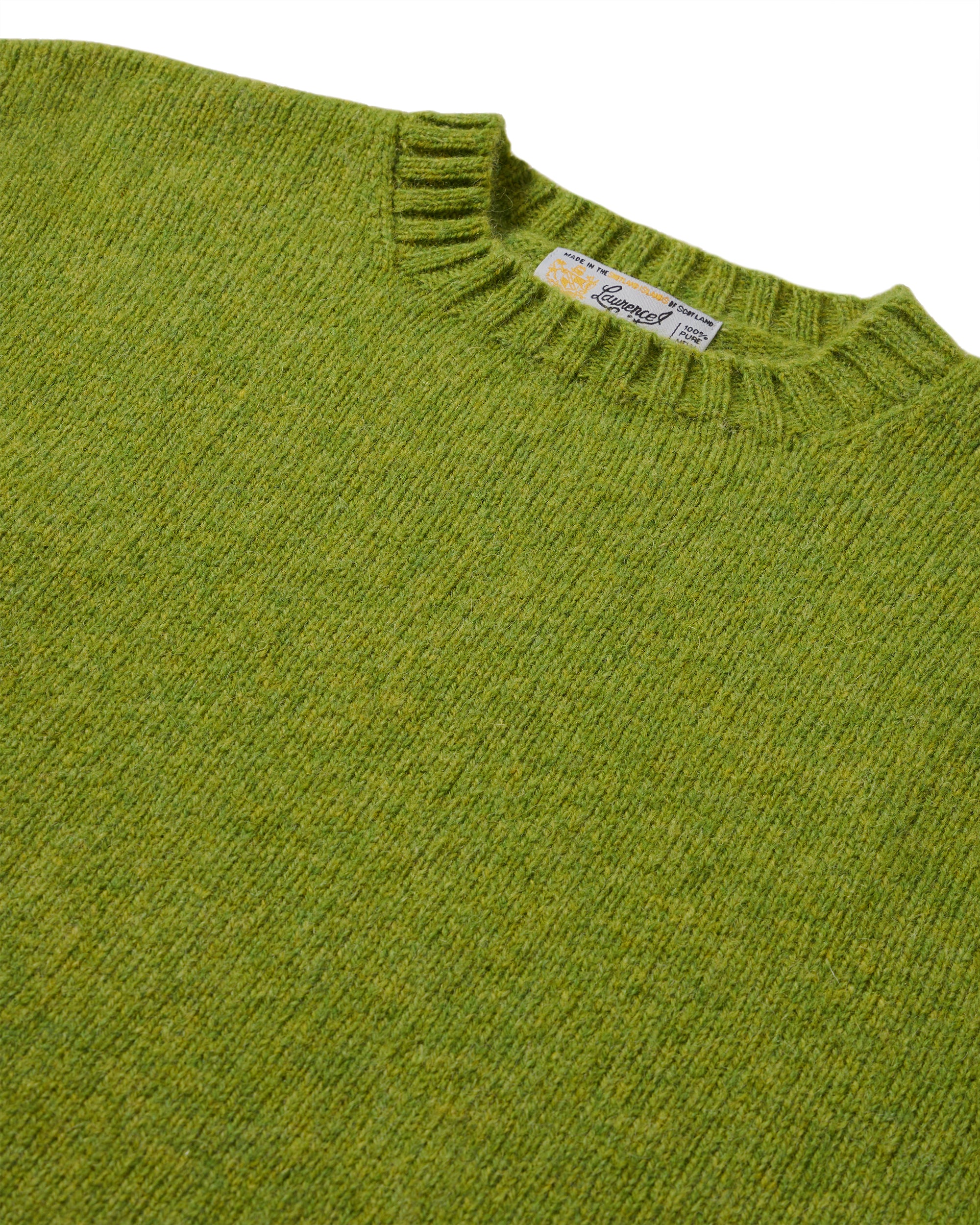 Shetlandcrewneck Maglione Girocollo In Lana