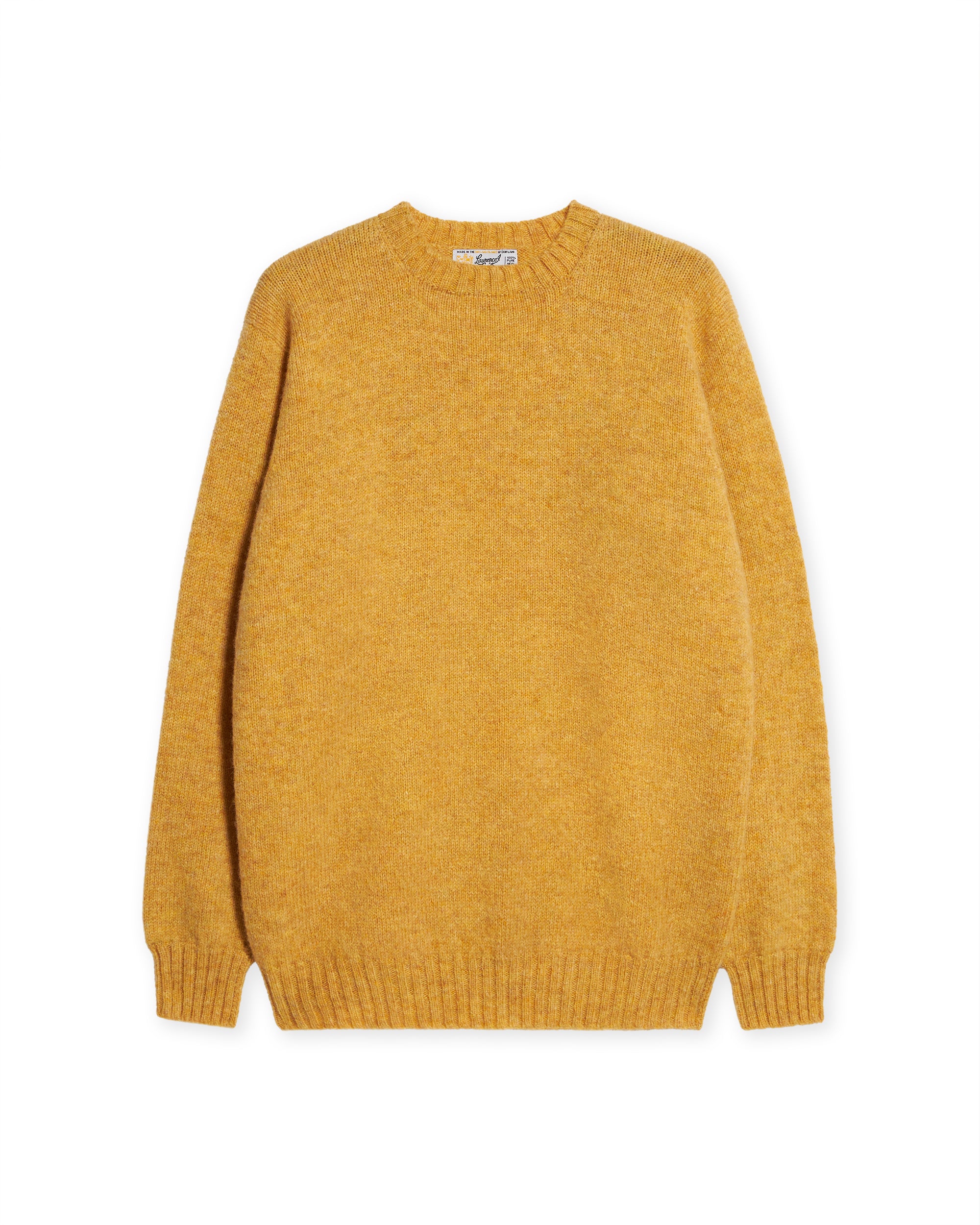 Shetlandcrewneck Maglione Girocollo In Lana