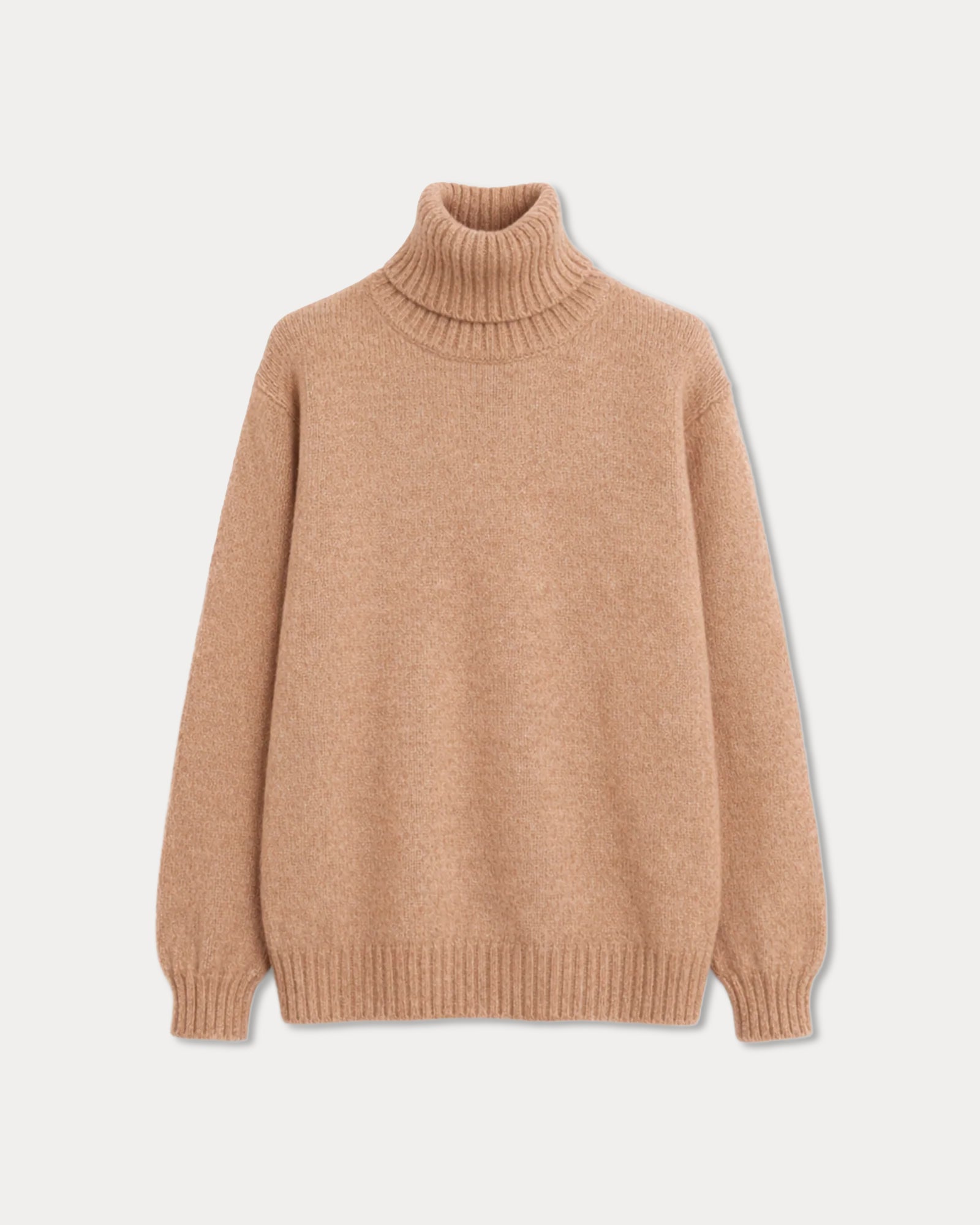 Shetlandturtleneck Maglione Collo Alto In Lana
