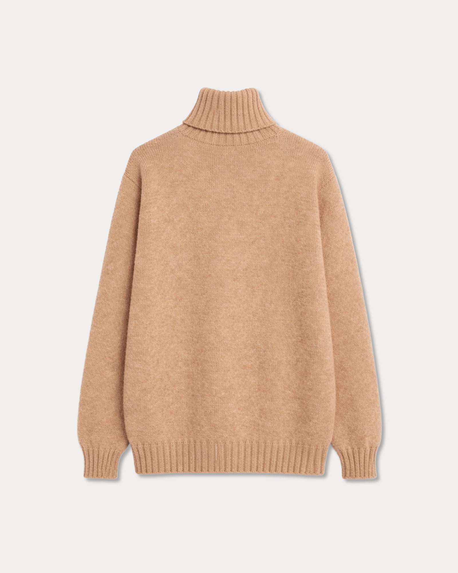 Shetlandturtleneck Maglione Collo Alto In Lana