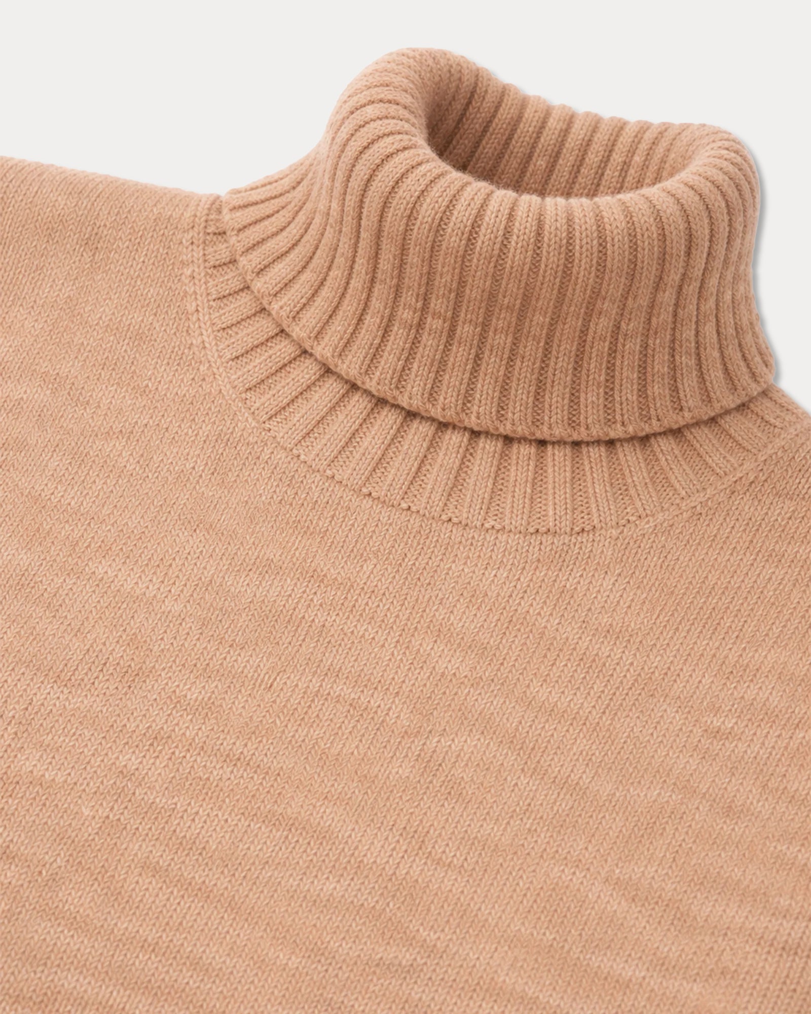 Shetlandturtleneck Maglione Collo Alto In Lana