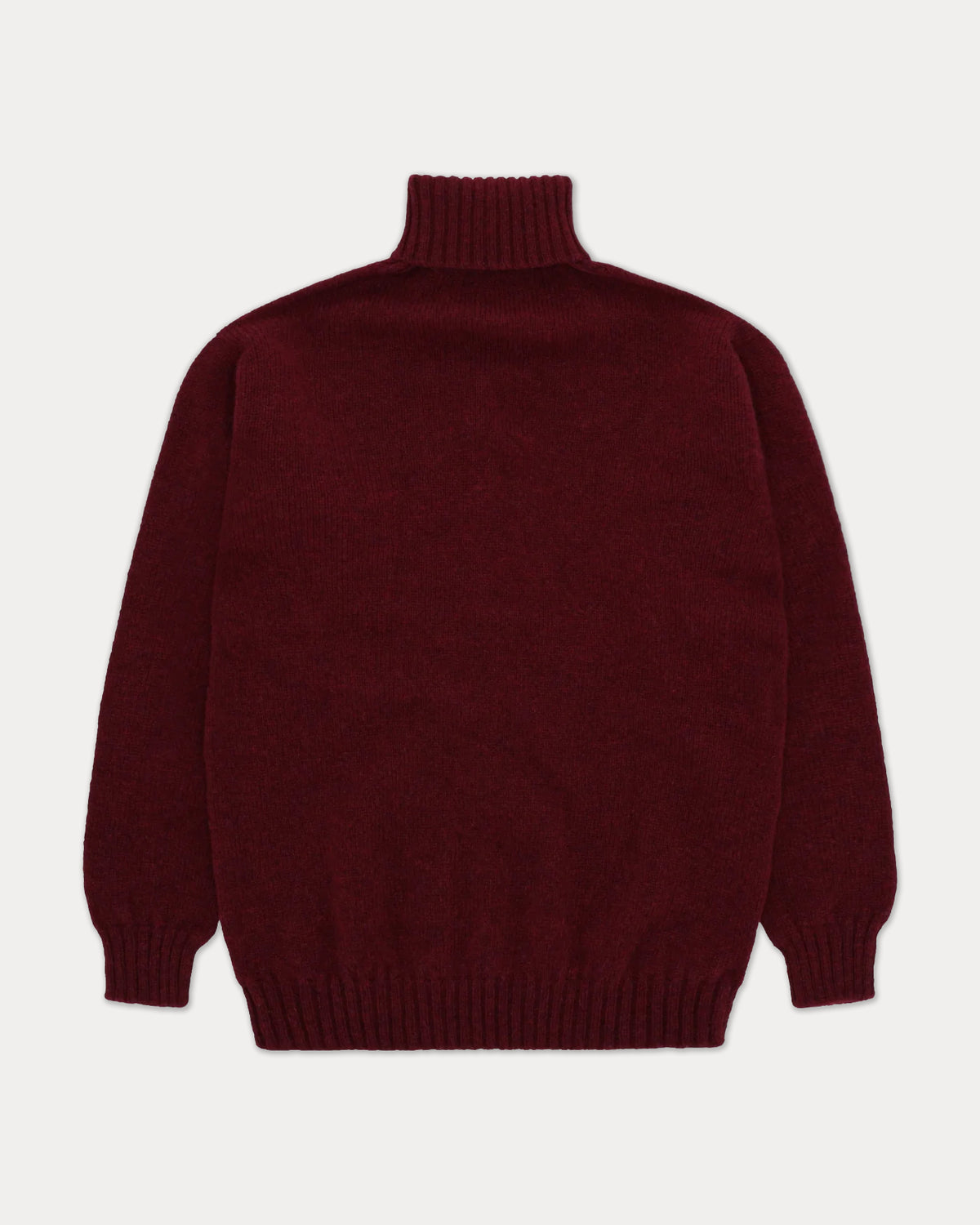 Shetlandturtleneck Wool Sweater