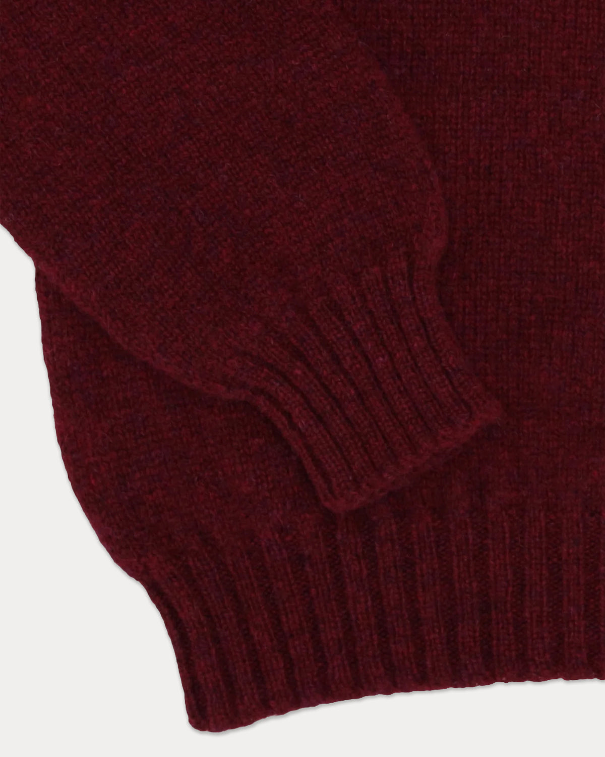 Shetlandturtleneck Wool Sweater