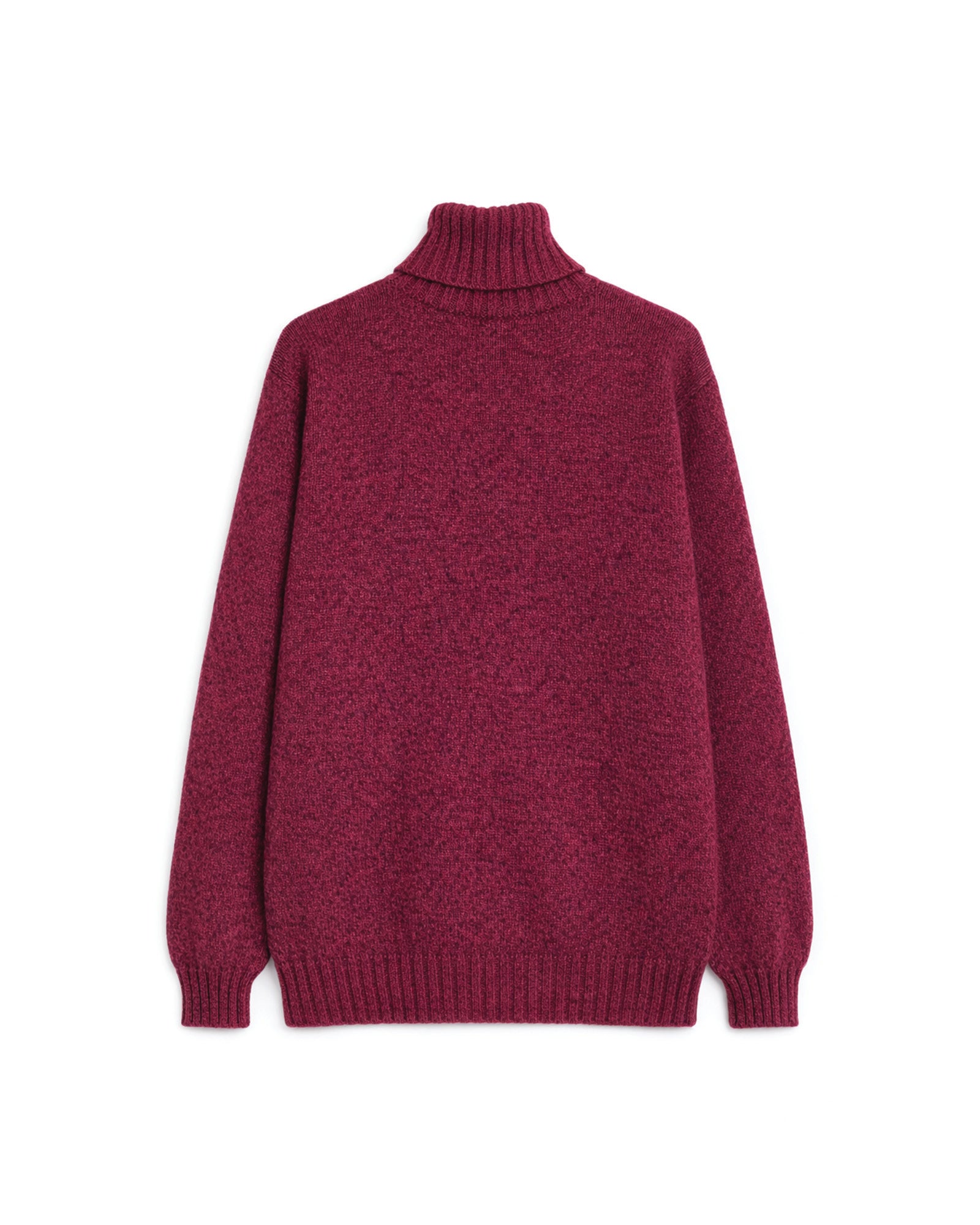 Shetlandturtleneck Maglione Collo Alto In Lana