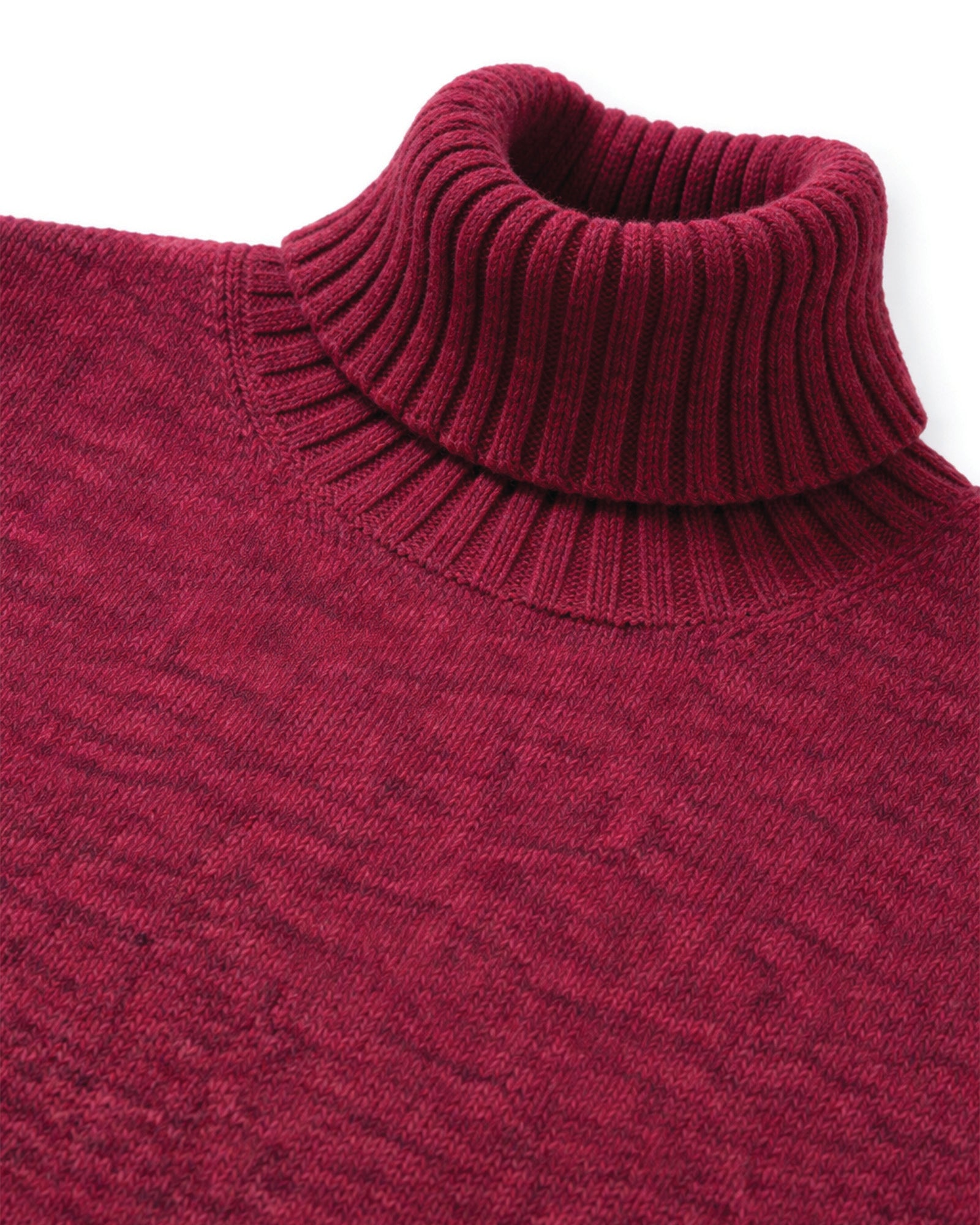 Shetlandturtleneck Maglione Collo Alto In Lana