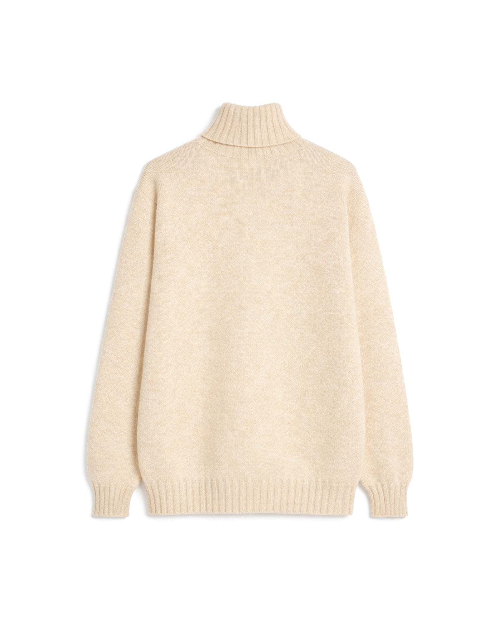 Shetlandturtleneck Maglione Collo Alto In Lana