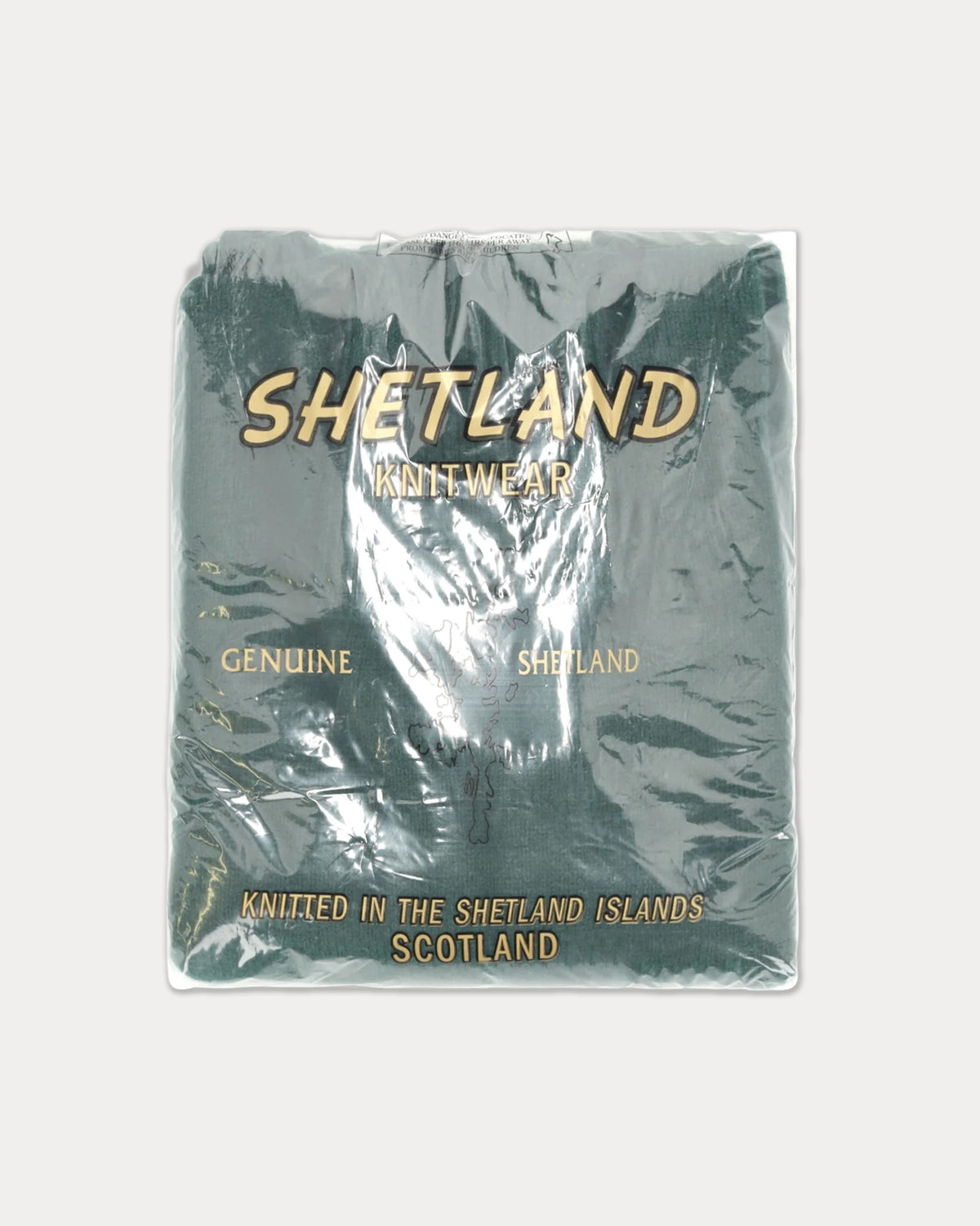 Shetlandturtleneck Maglione Collo Alto In Lana