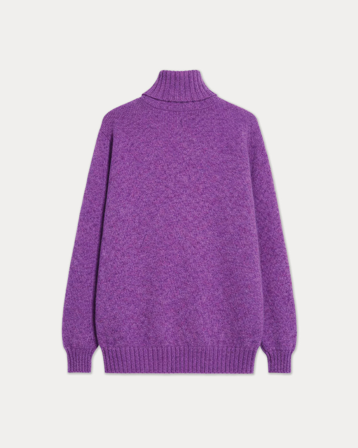 Shetlandturtleneck Maglione Collo Alto In Lana