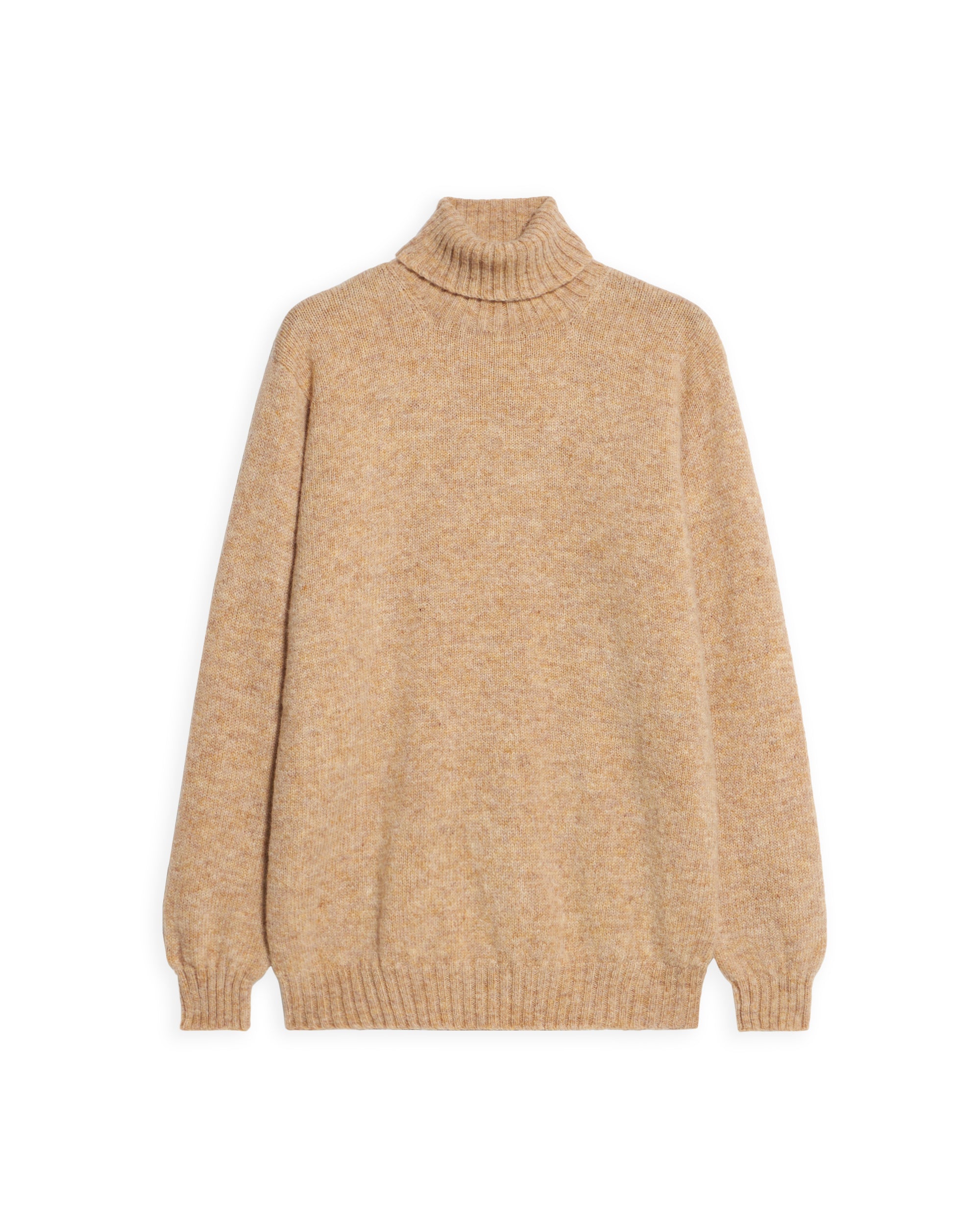 Shetlandturtleneck Maglione Collo Alto In Lana