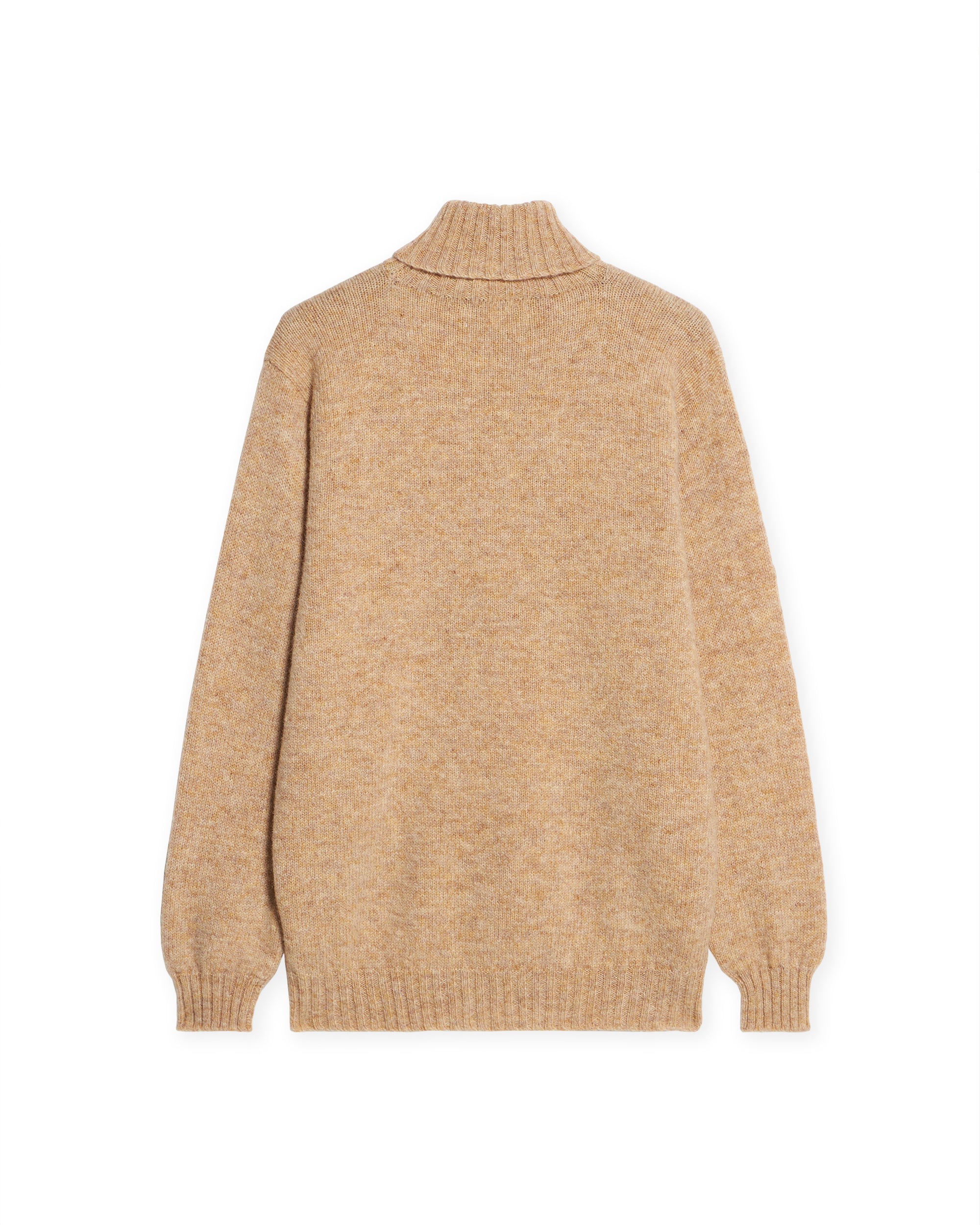 Shetlandturtleneck Maglione Collo Alto In Lana