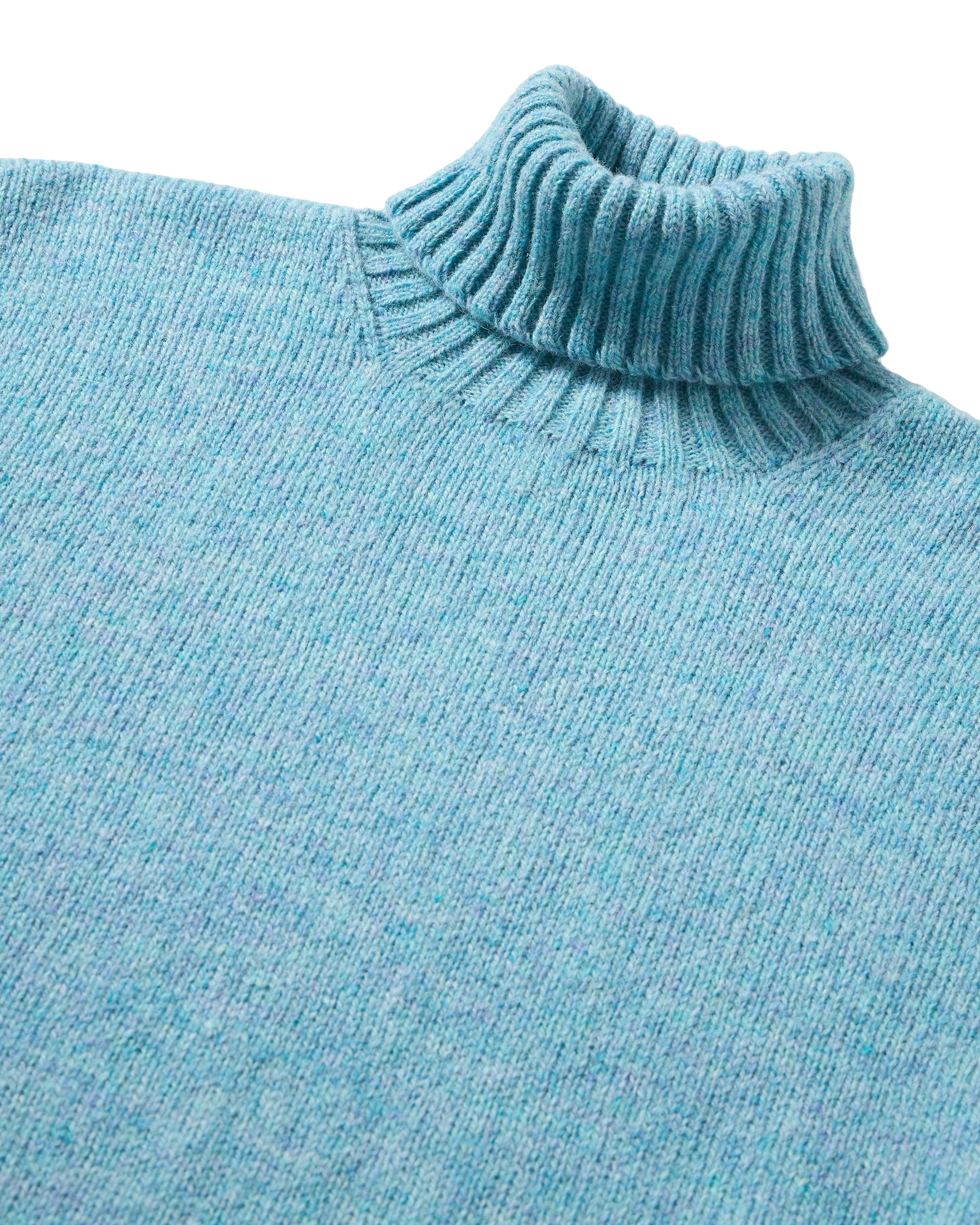 Shetlandturtleneck Sweater High Neck Wool