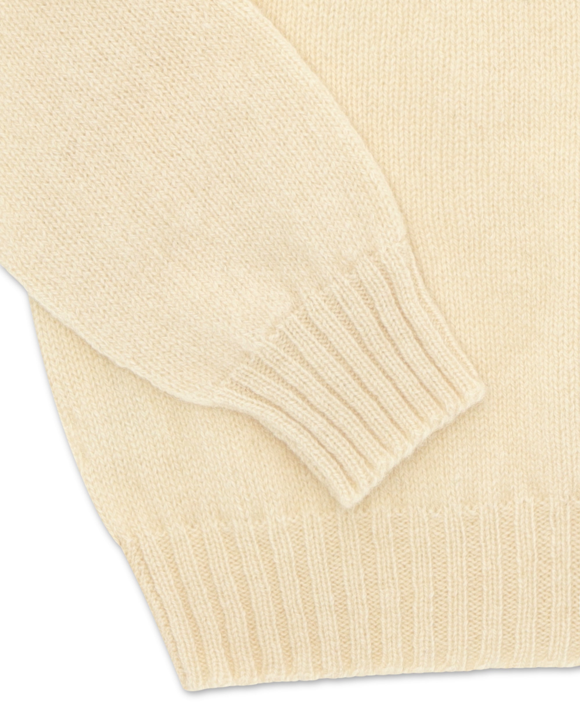 Shetlandcrewneck Wool Crew Neck Sweater