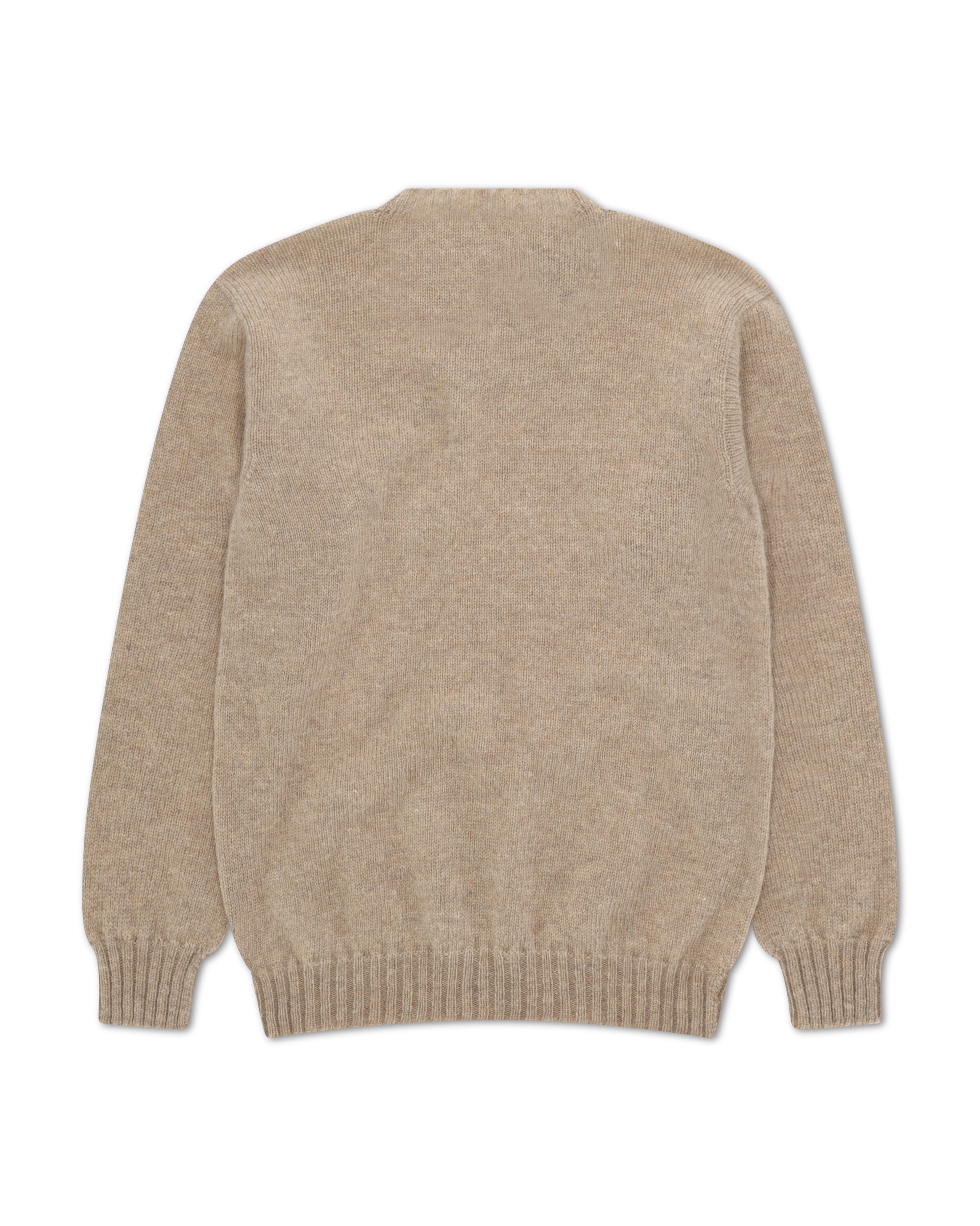 Shetlandcrewneck Sweater Crewneck Wool