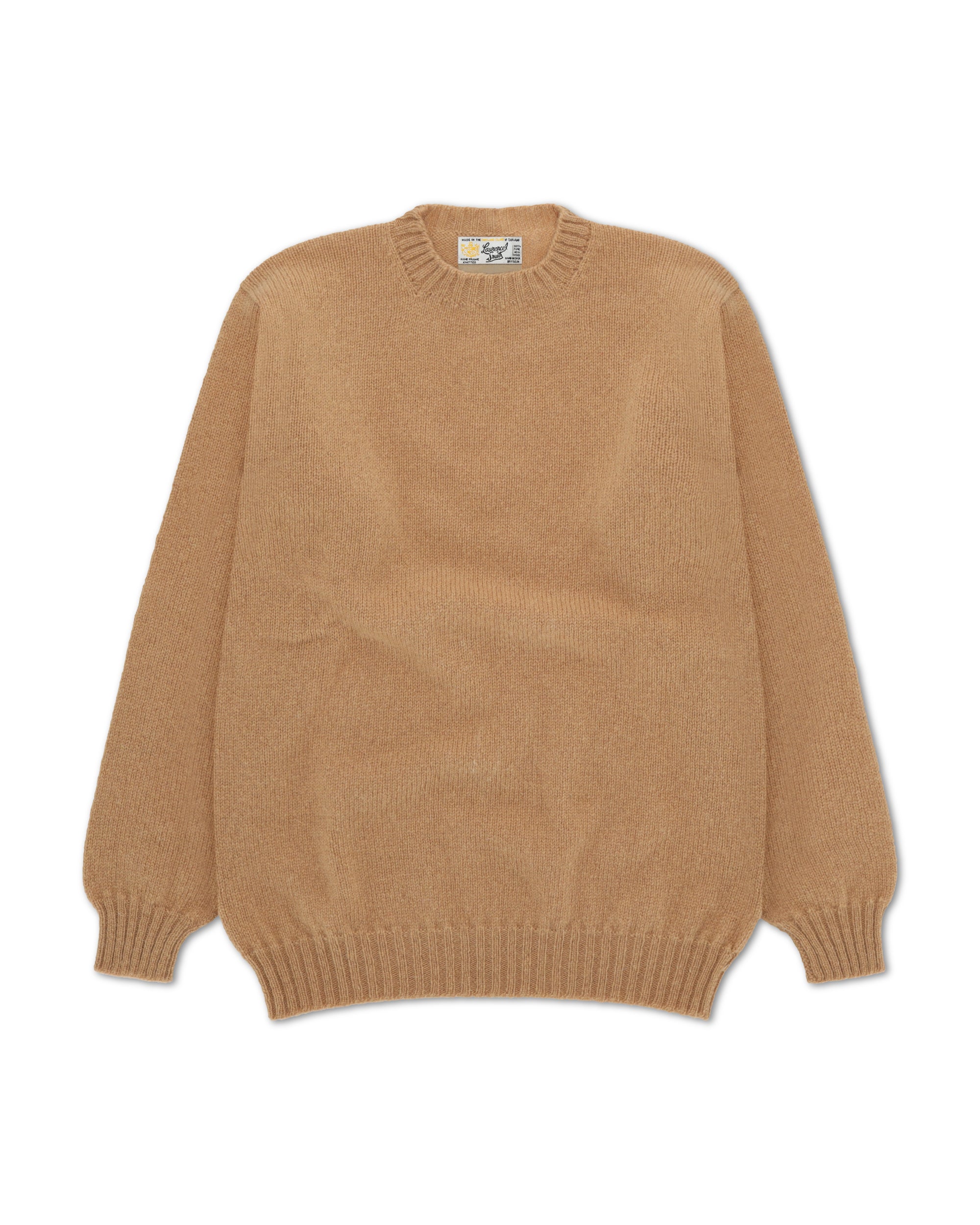 Shetlandcrewneck Sweater Crewneck Wool