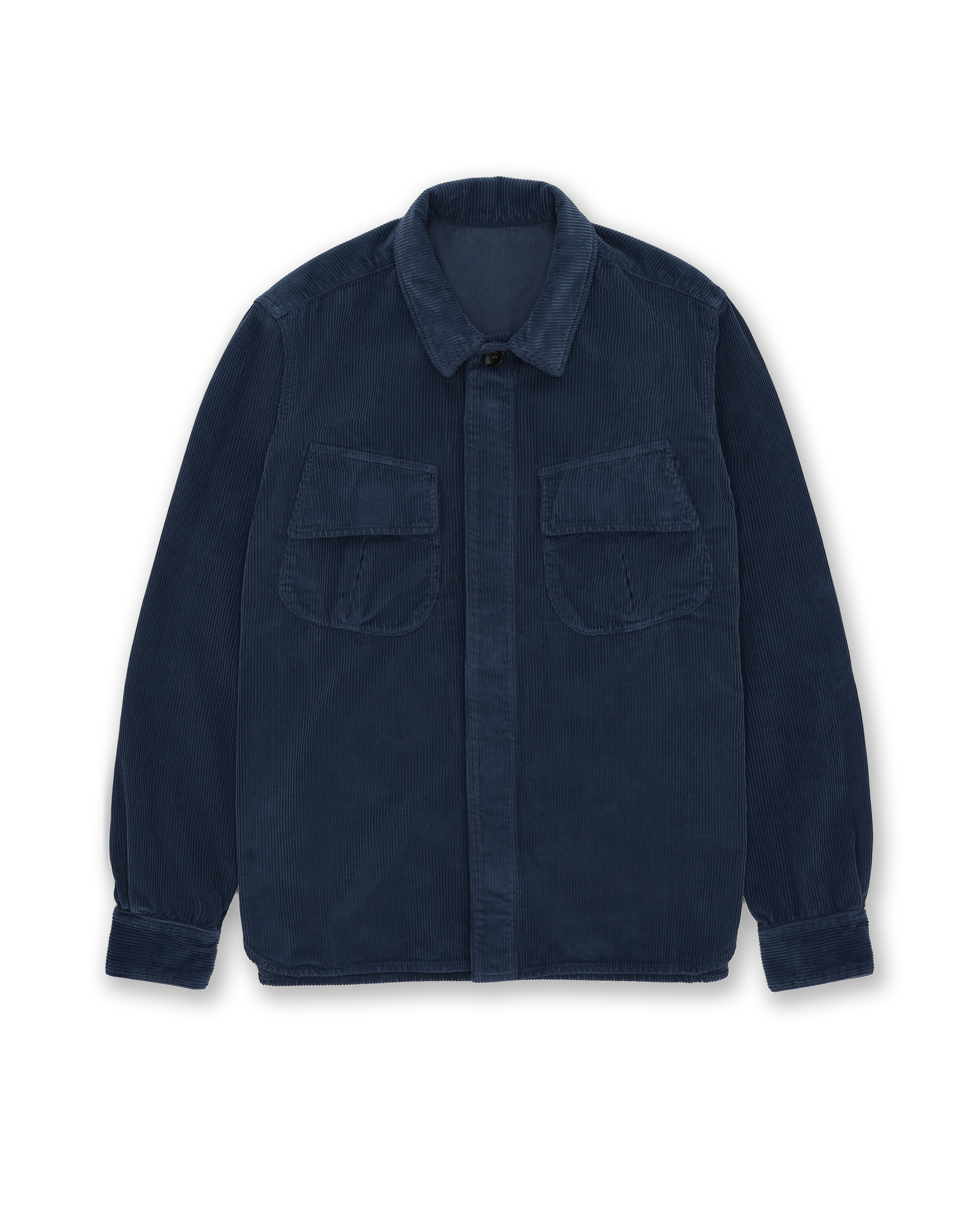 Short Overshirt In Velluto A Coste