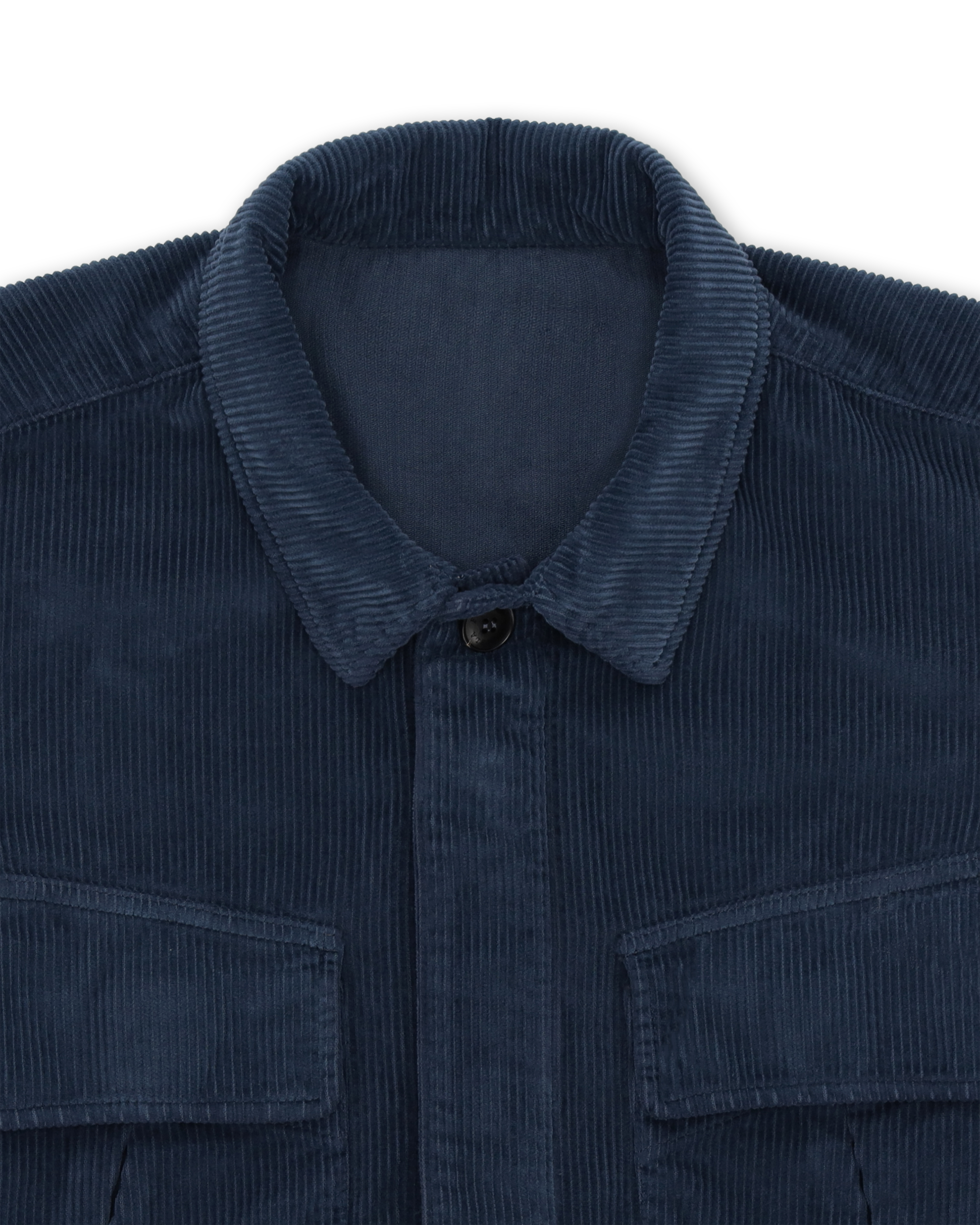 Short Overshirt In Velluto A Coste