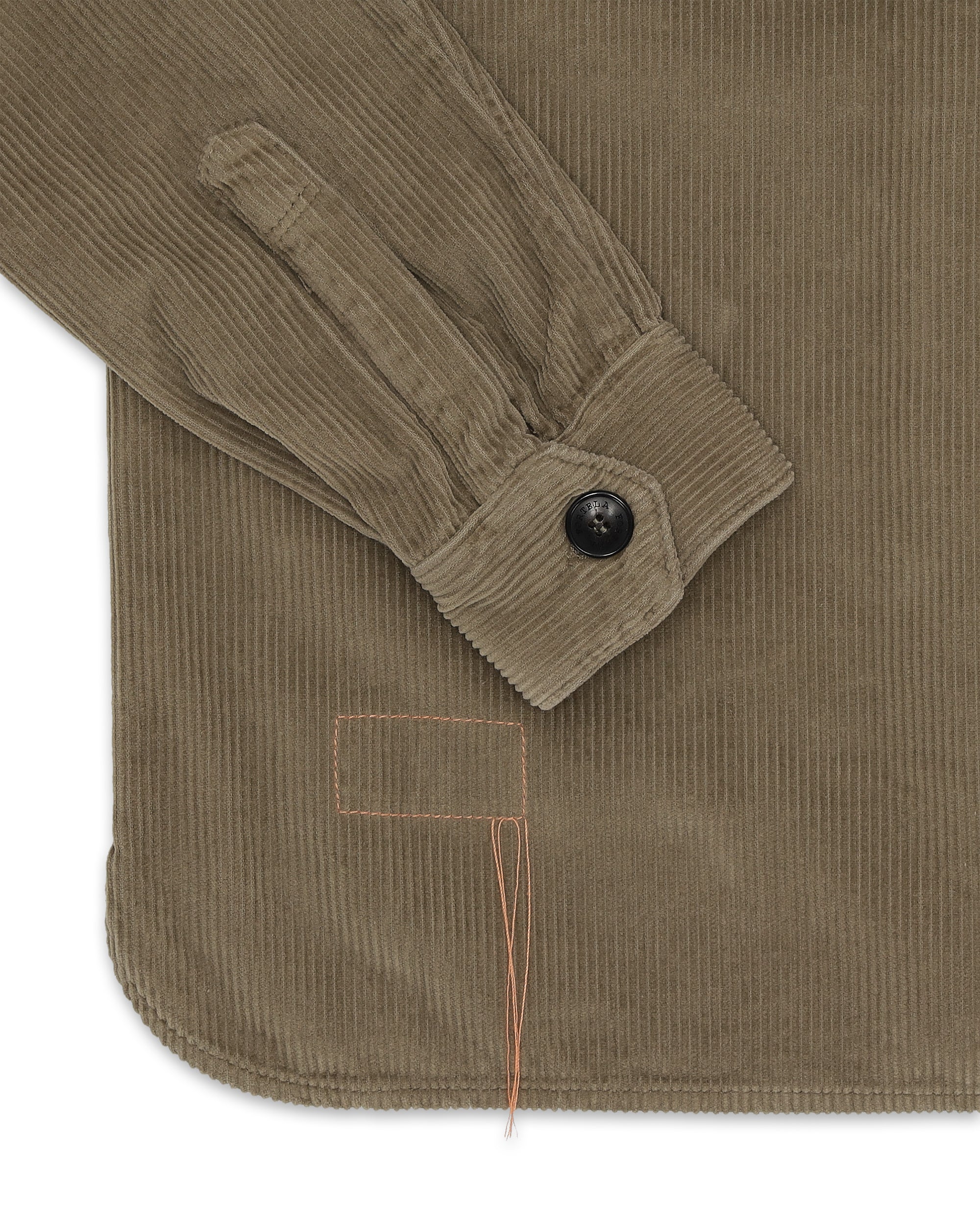 Short Overshirt In Velluto A Coste