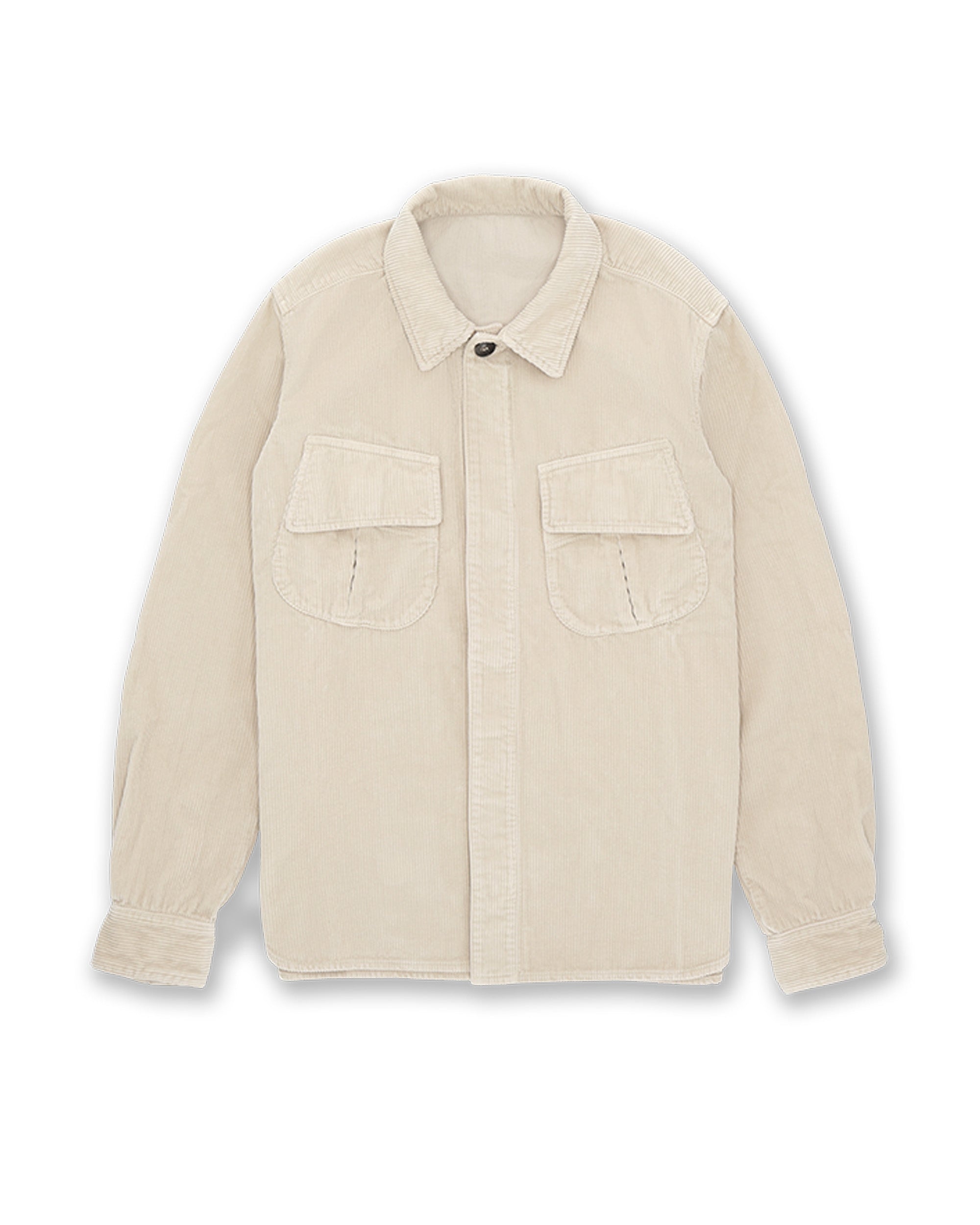 Short Overshirt In Velluto A Coste