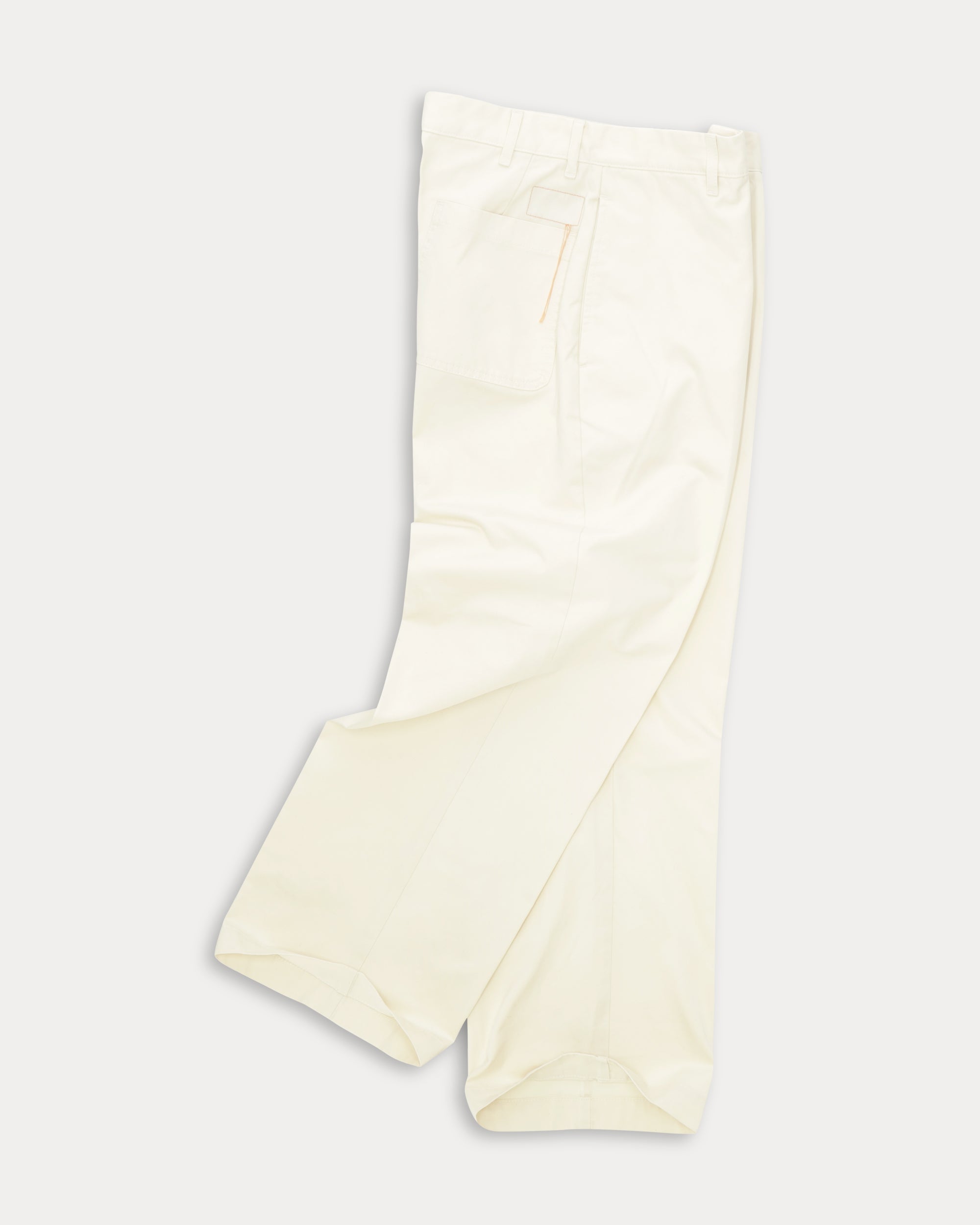 Silver Cotton Trousers