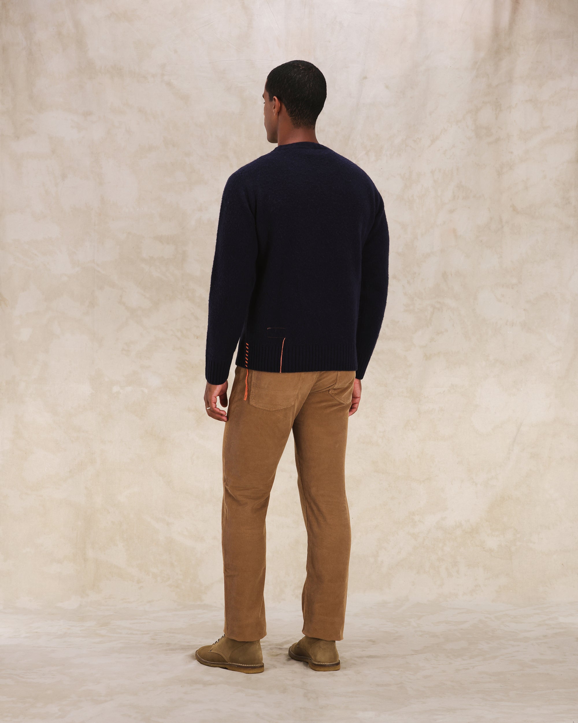 Skipper1 Maglione Girocollo In Lana Merino