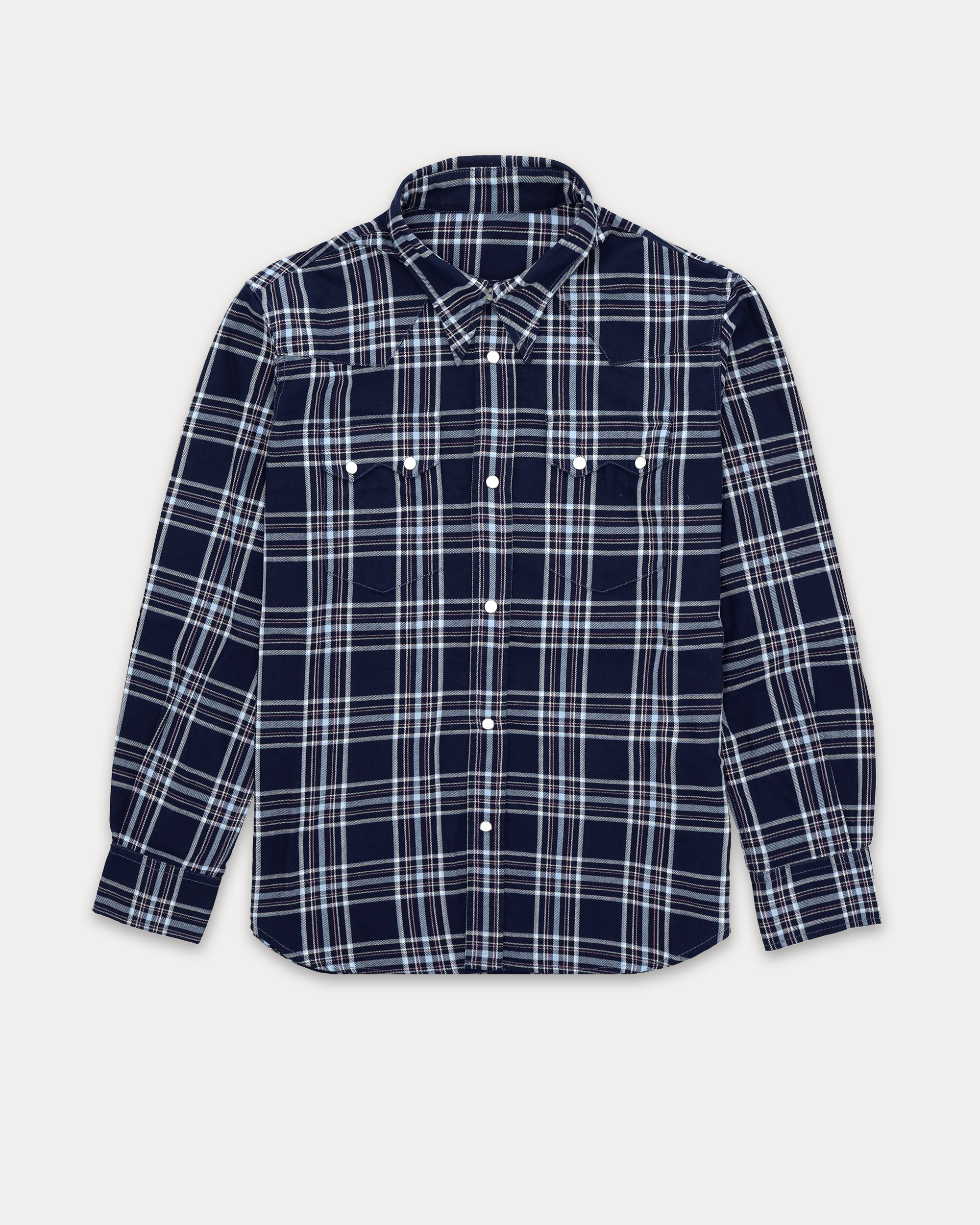 Smith Camicia Texana In Cotone a Quadri