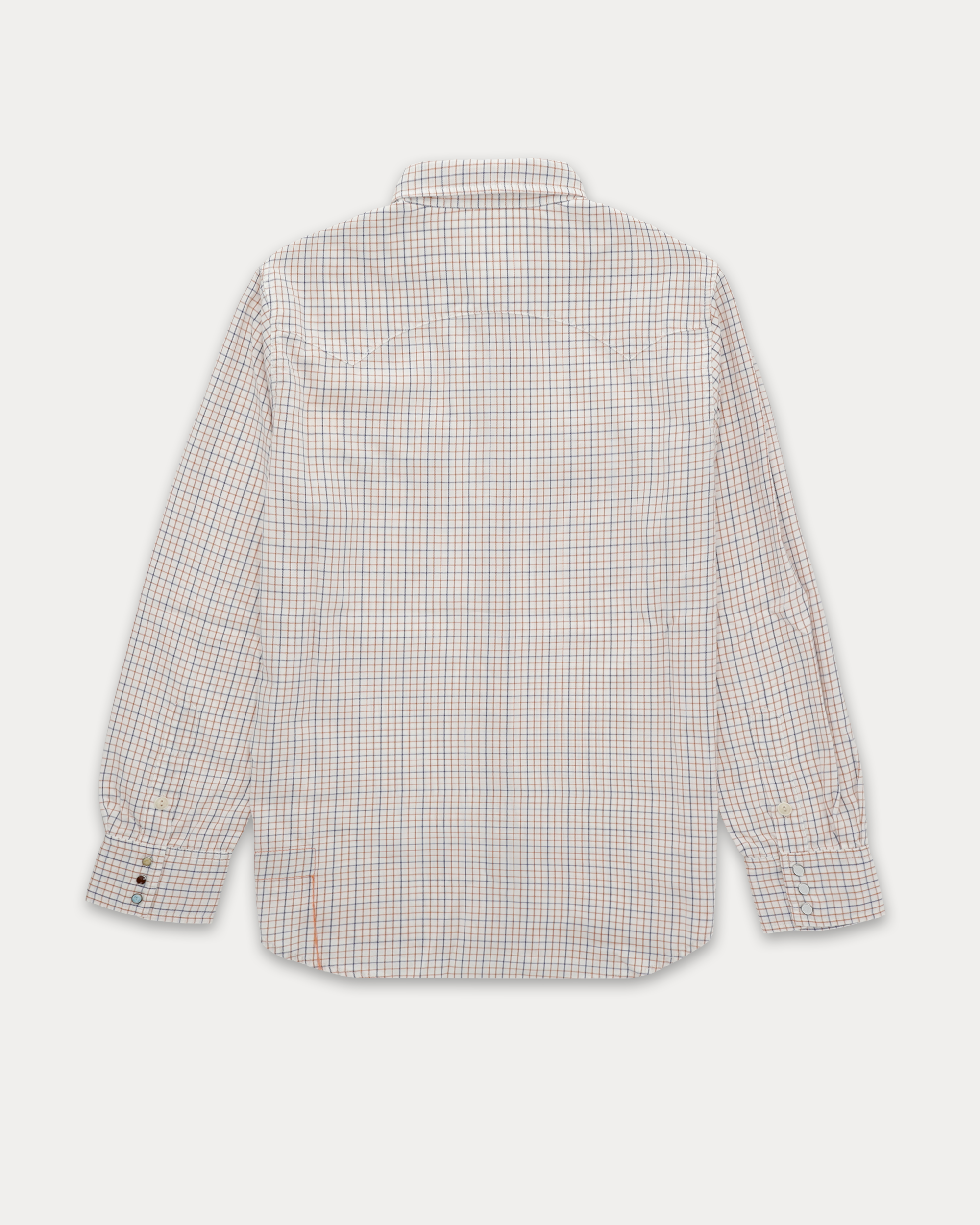 Smith Check Cotton Texan Shirt