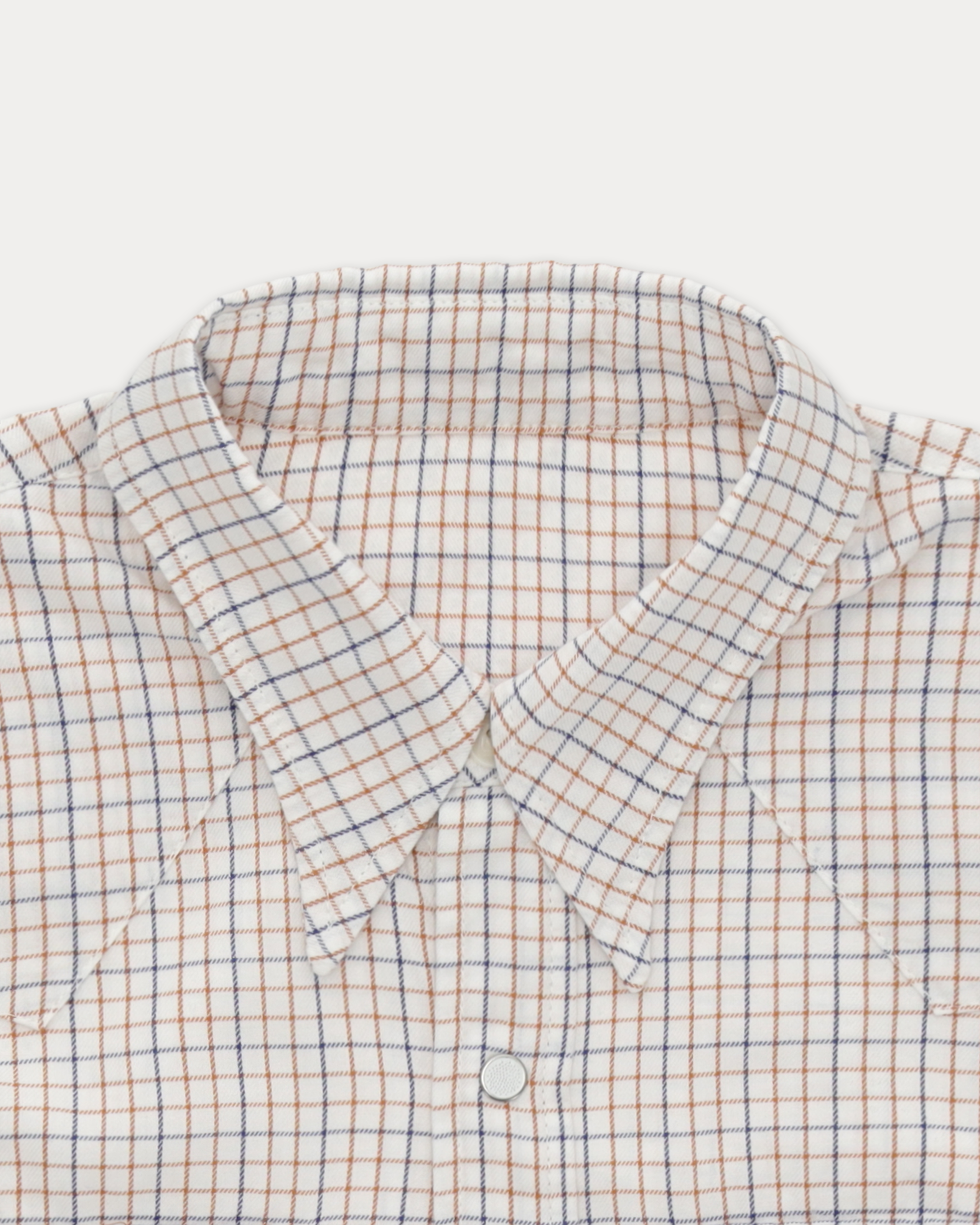 Smith Check Cotton Texan Shirt