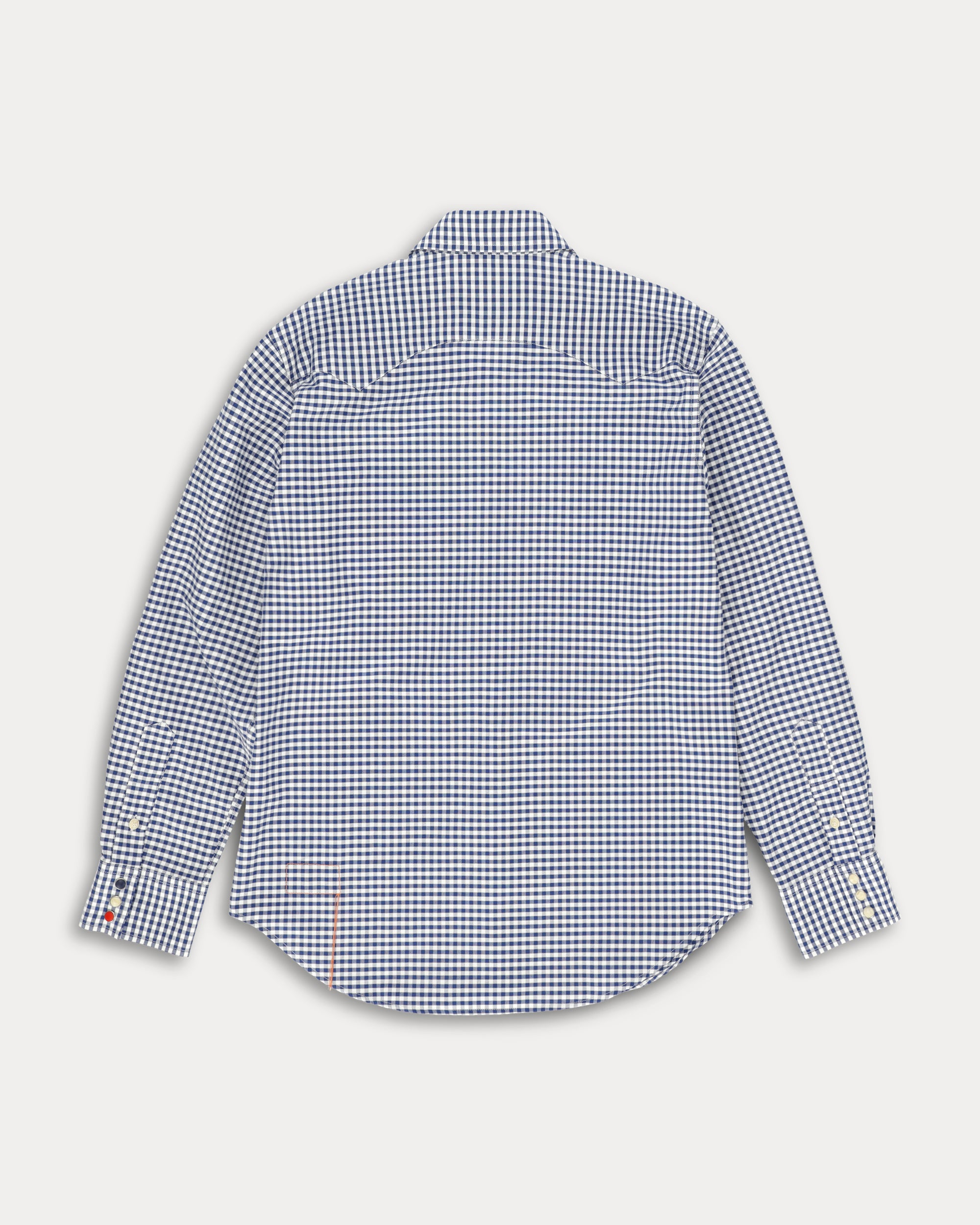 Smith Camicia Texana con Fantasia Vichy