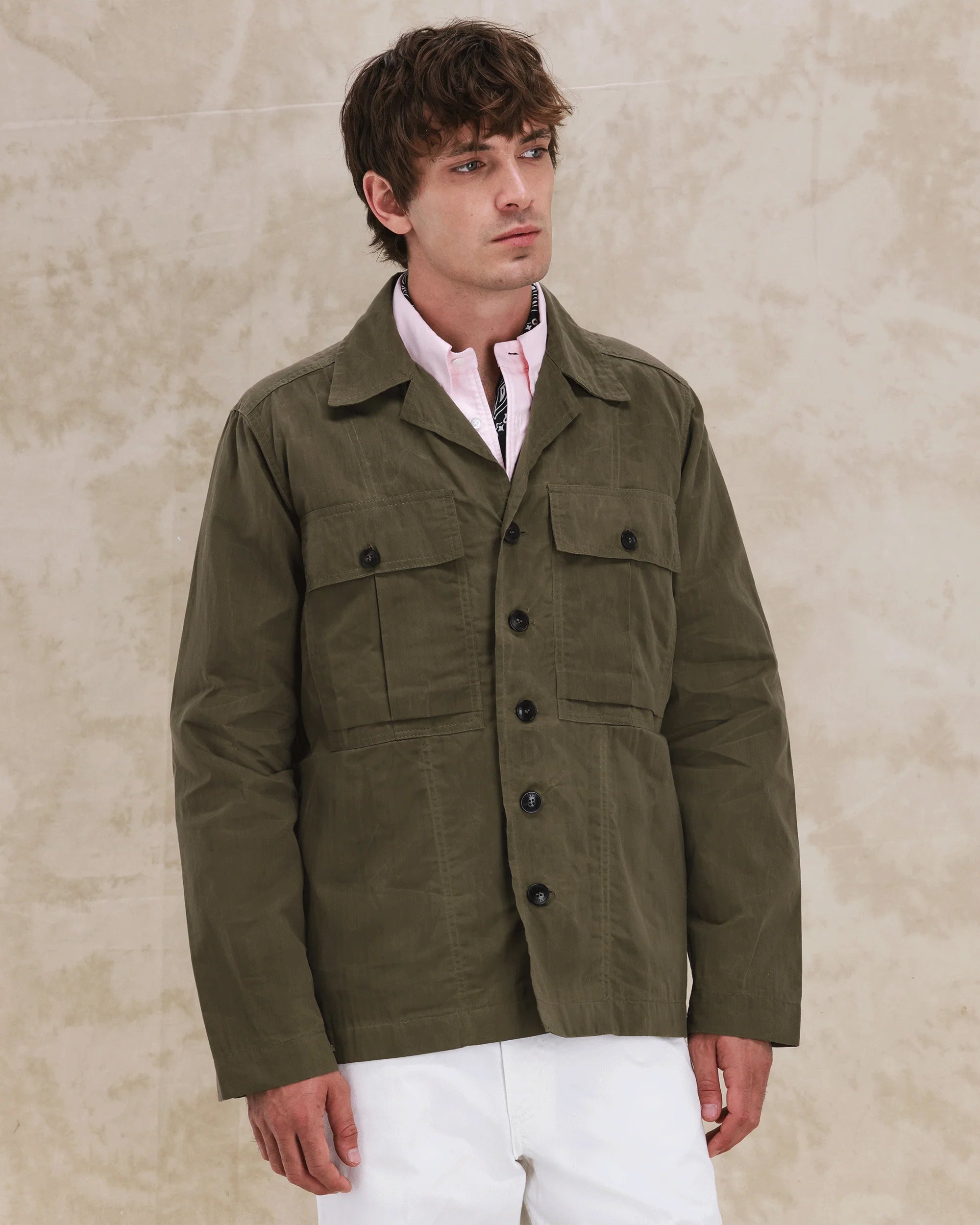 Solomon Waxed Cotton Overshirt