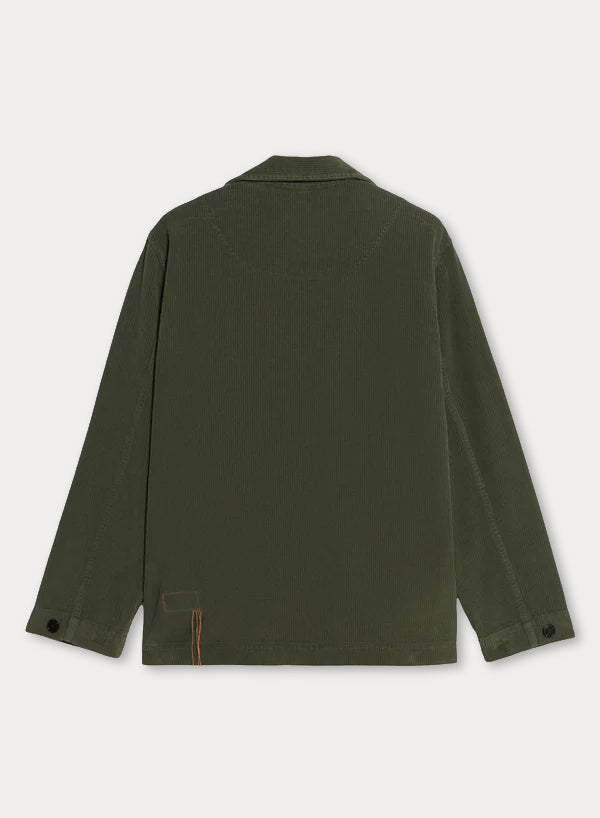 Solomon Overshirt In Velluto A Coste