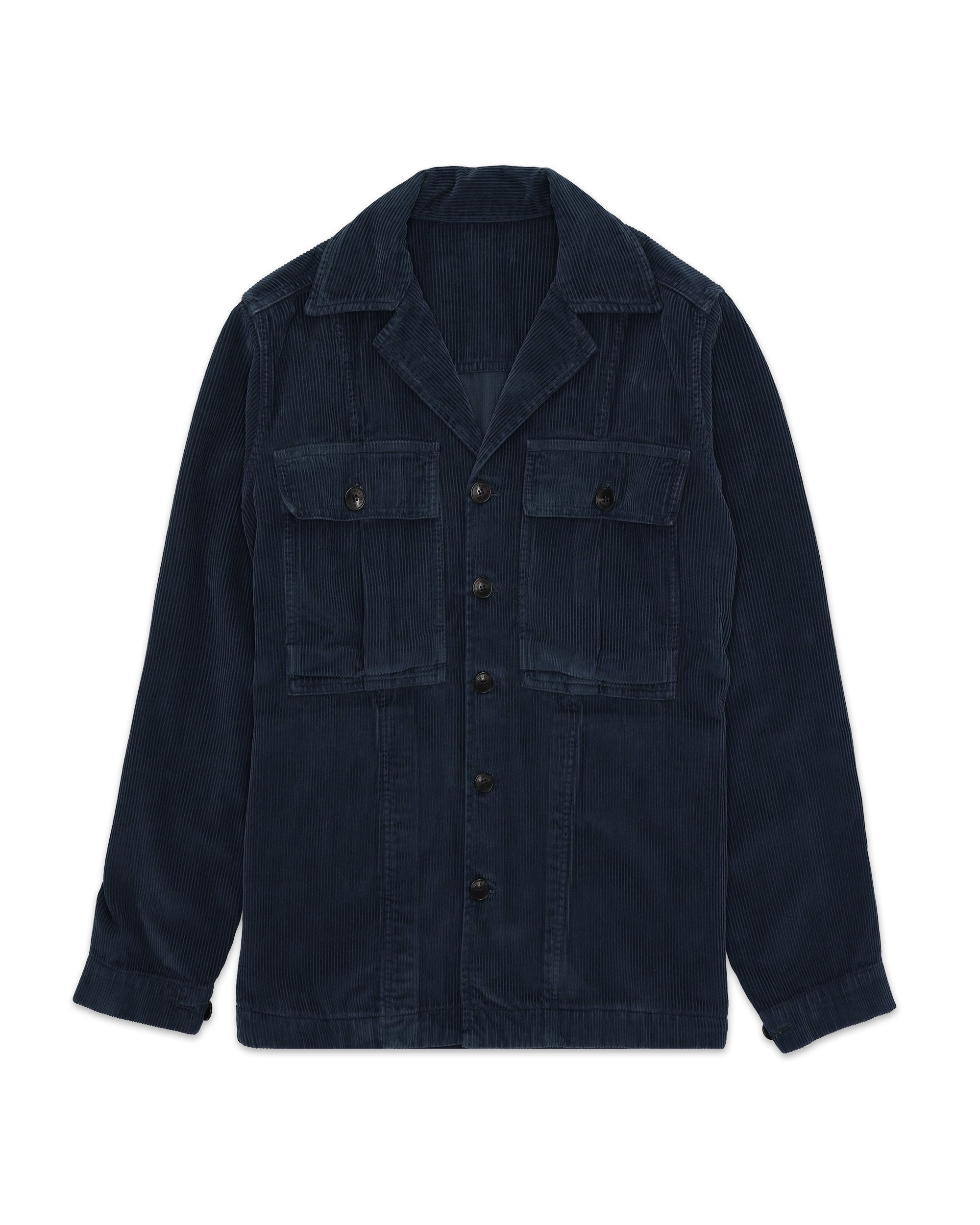 Solomon Overshirt In Velluto A Coste