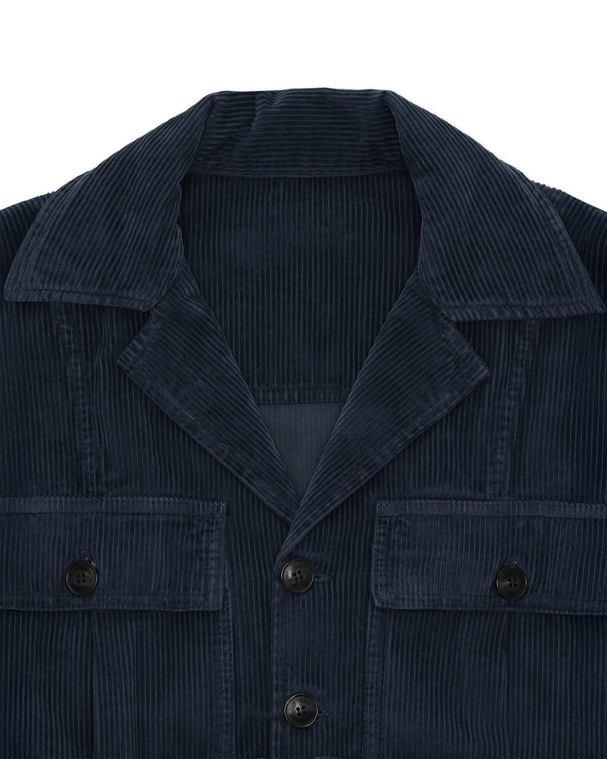 Solomon Overshirt In Velluto A Coste