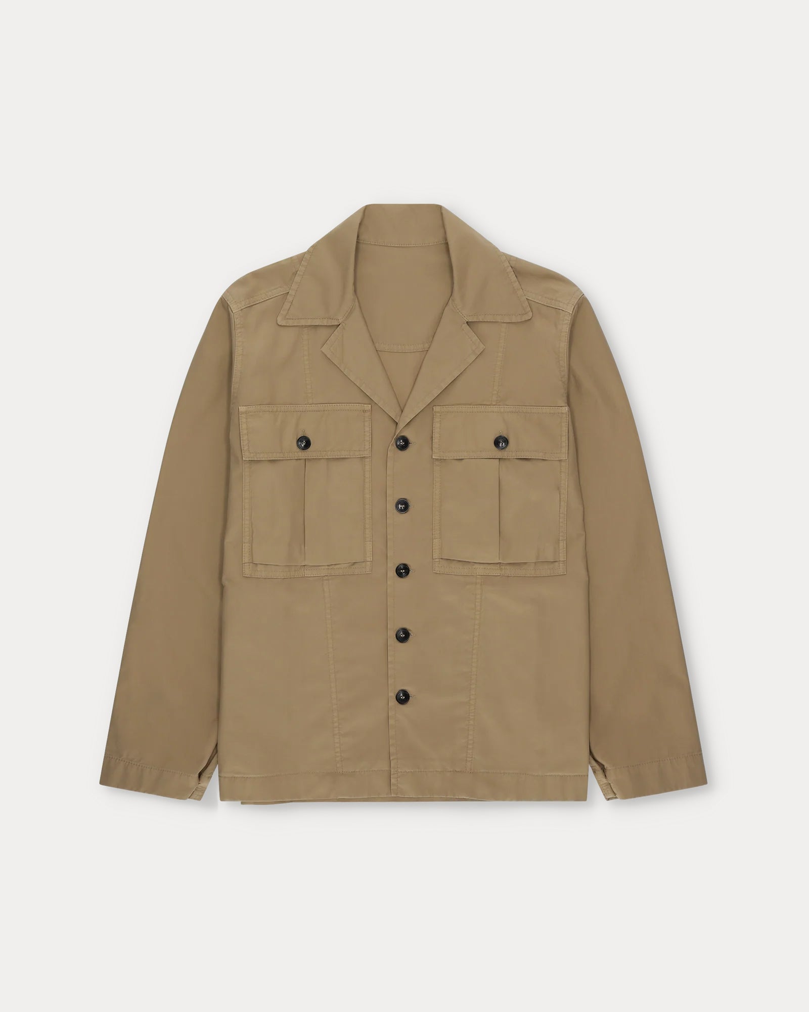 Solomon Overshirt In Twill Di Cotone