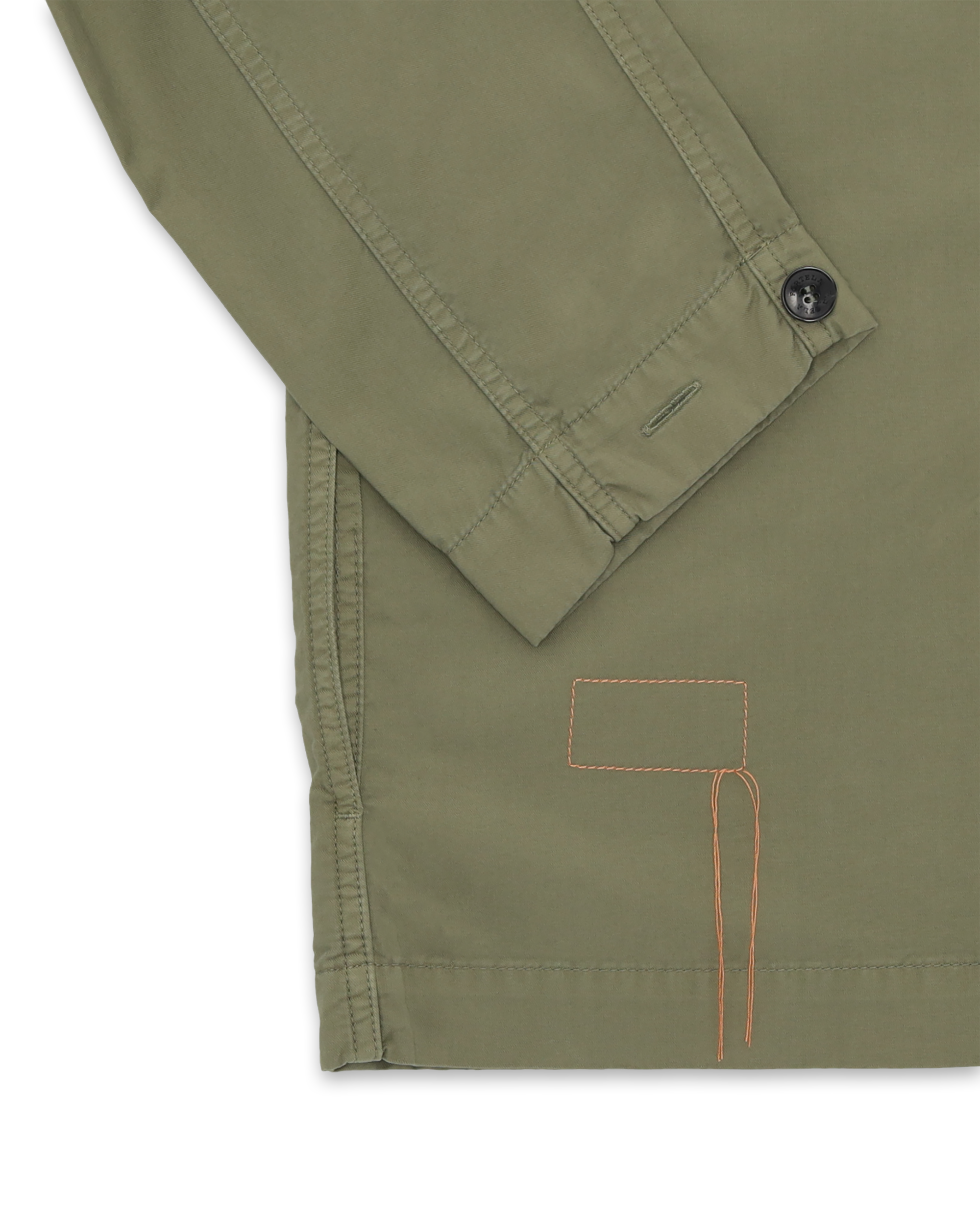 Solomon Overshirt In Twill Di Cotone