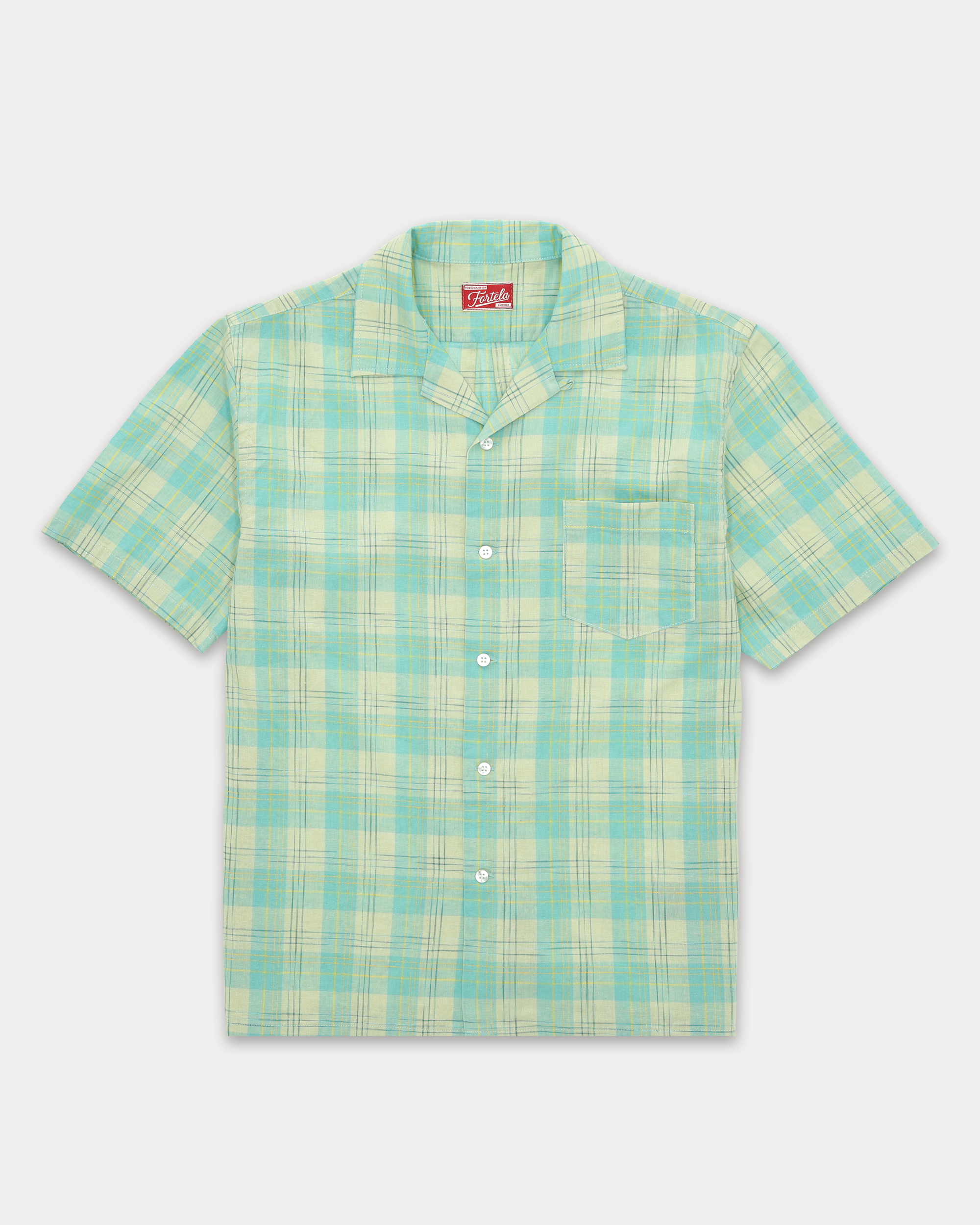 Strike Camicia Bowling In Cotone A Quadri