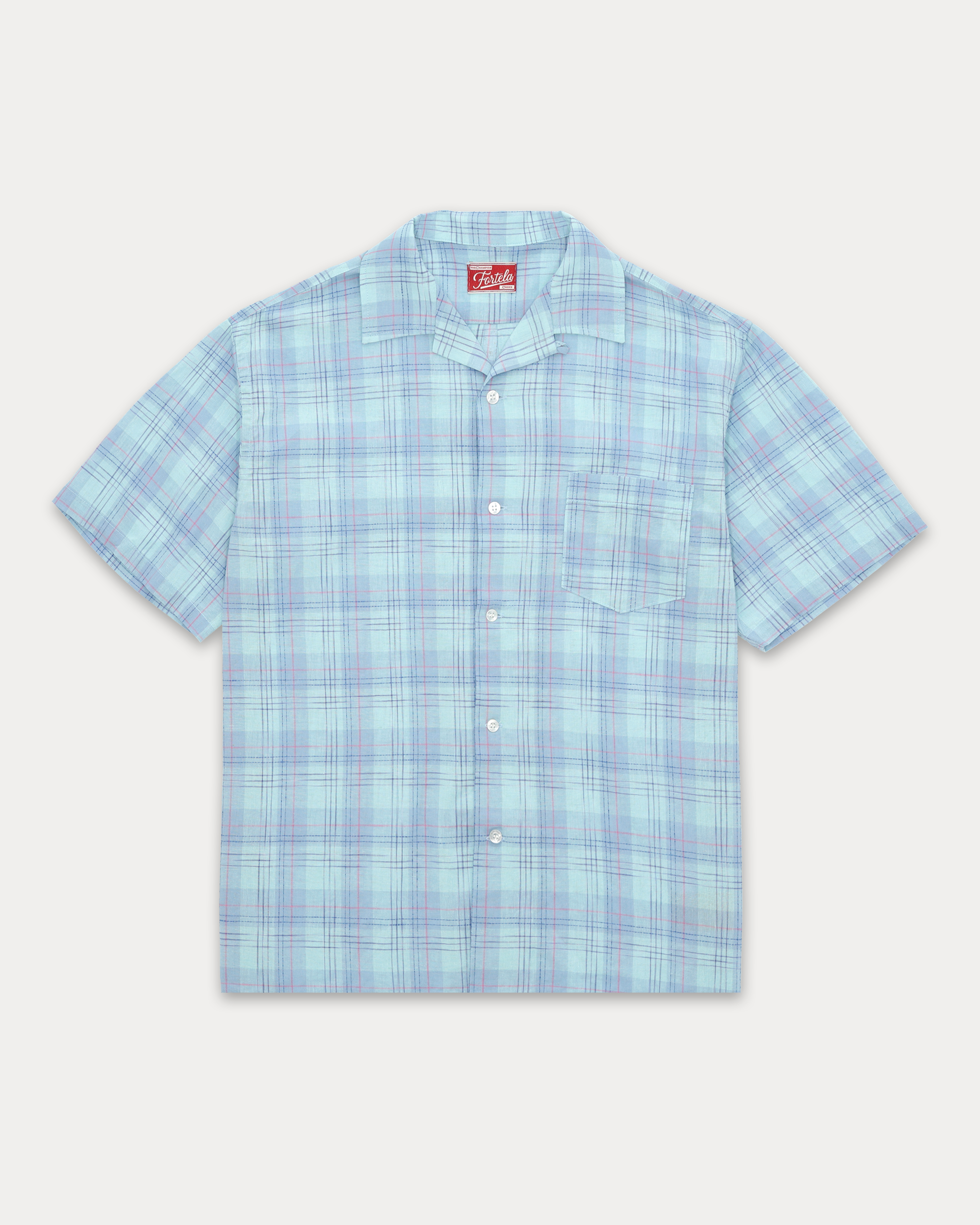 Strike Camicia Bowling In Cotone A Quadri