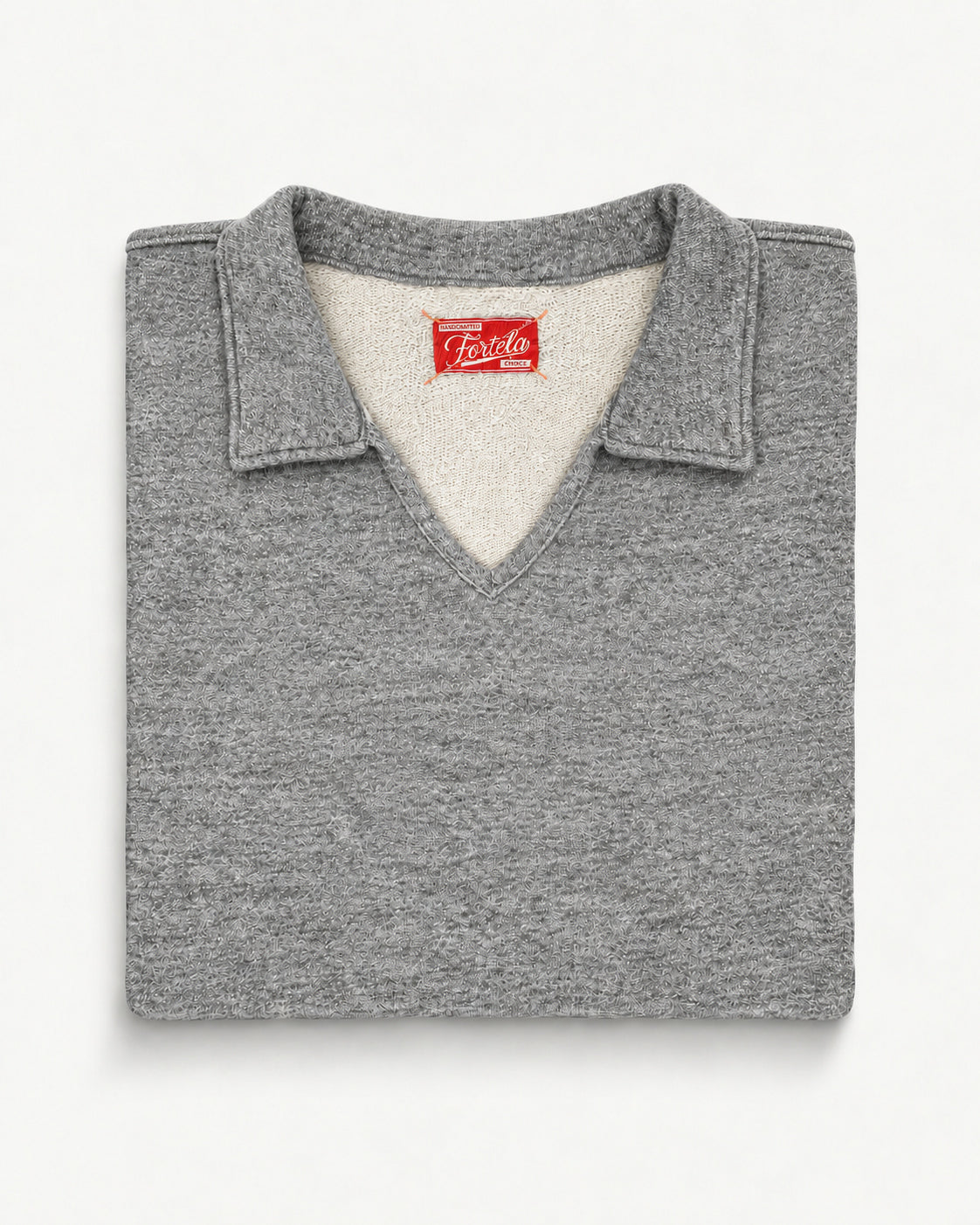 Spring Felpa in Cotone con Colletto